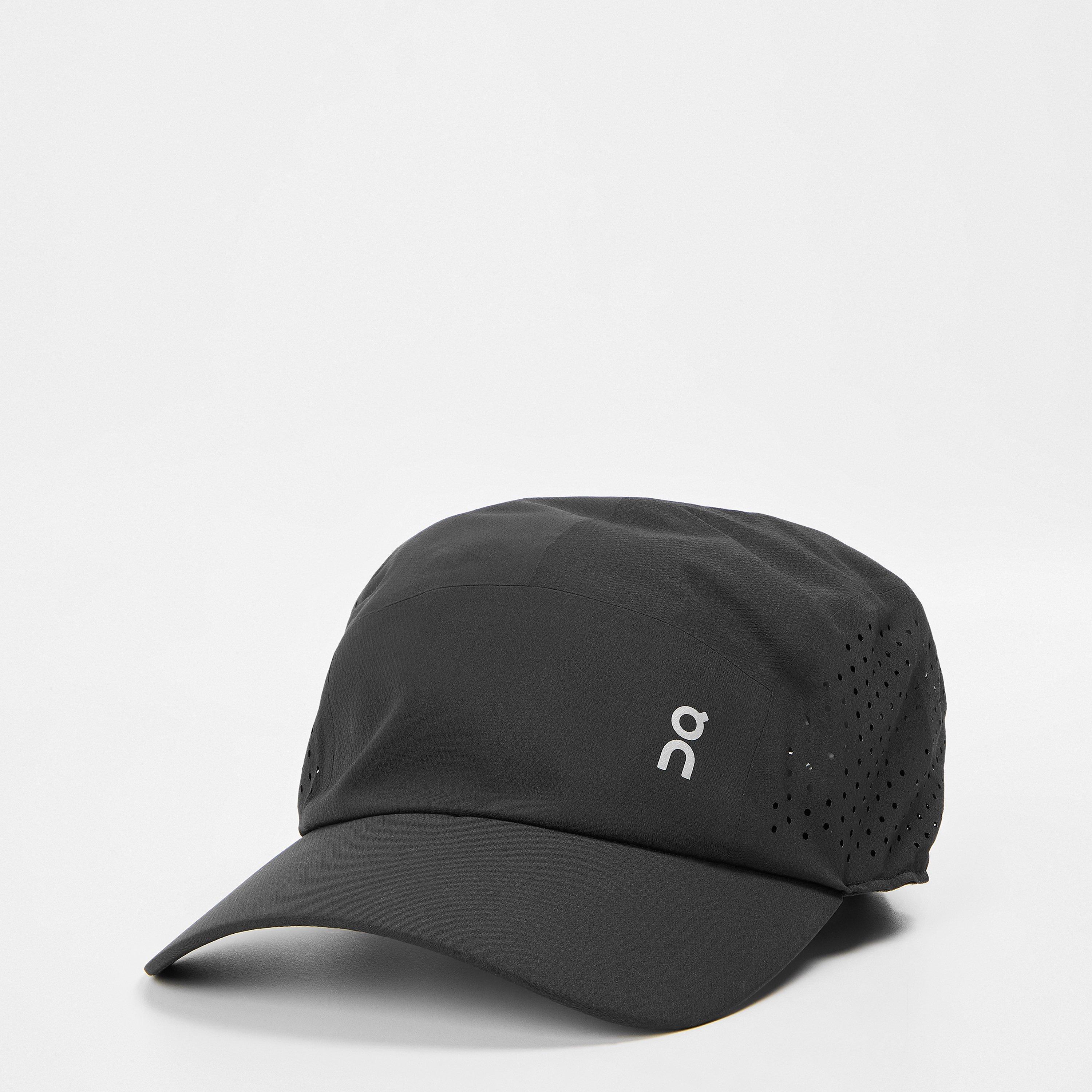 Black - On - Men's Lightweight Sun Protection Breathable Running Cap - 1