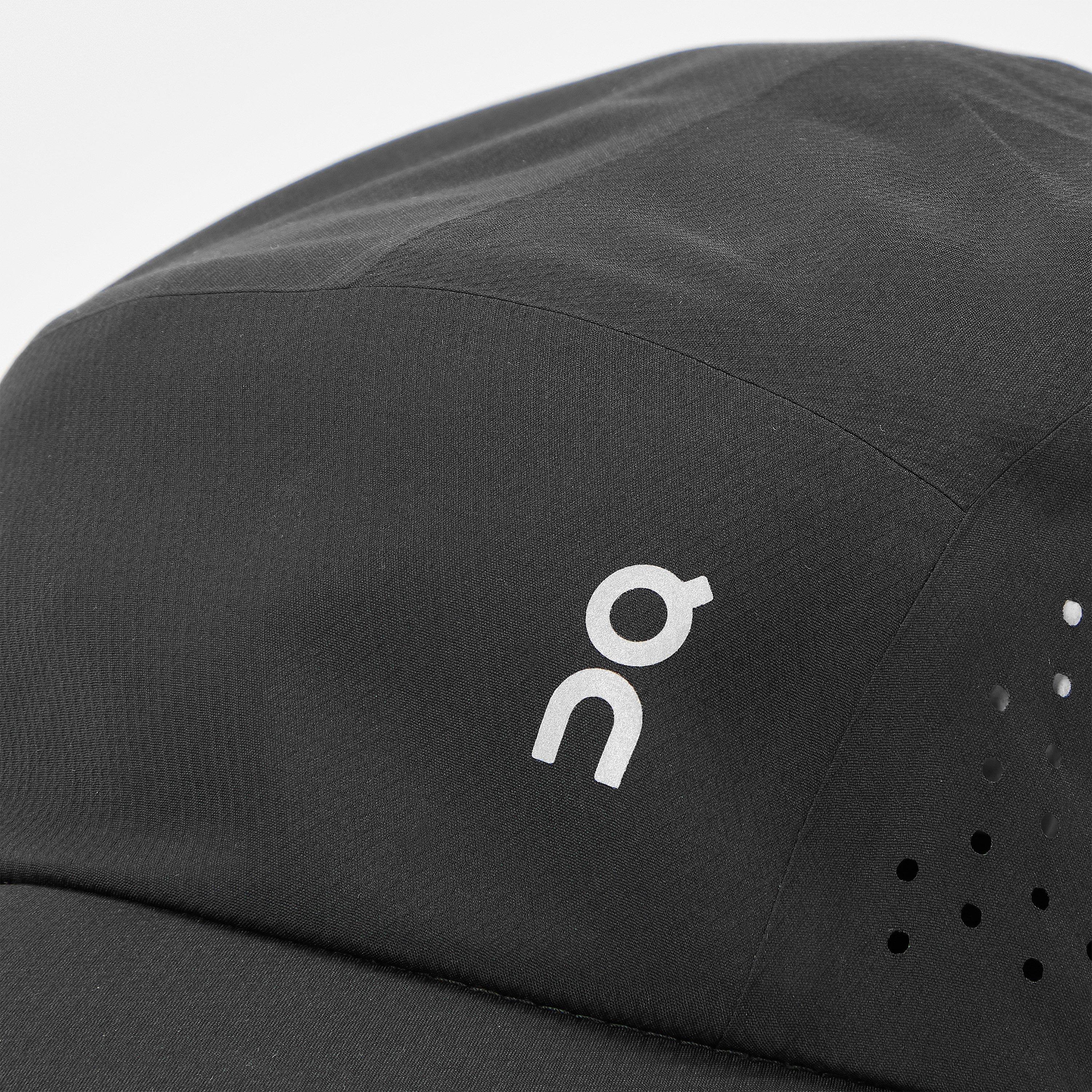 Black - On - Men's Lightweight Running Cap - 4