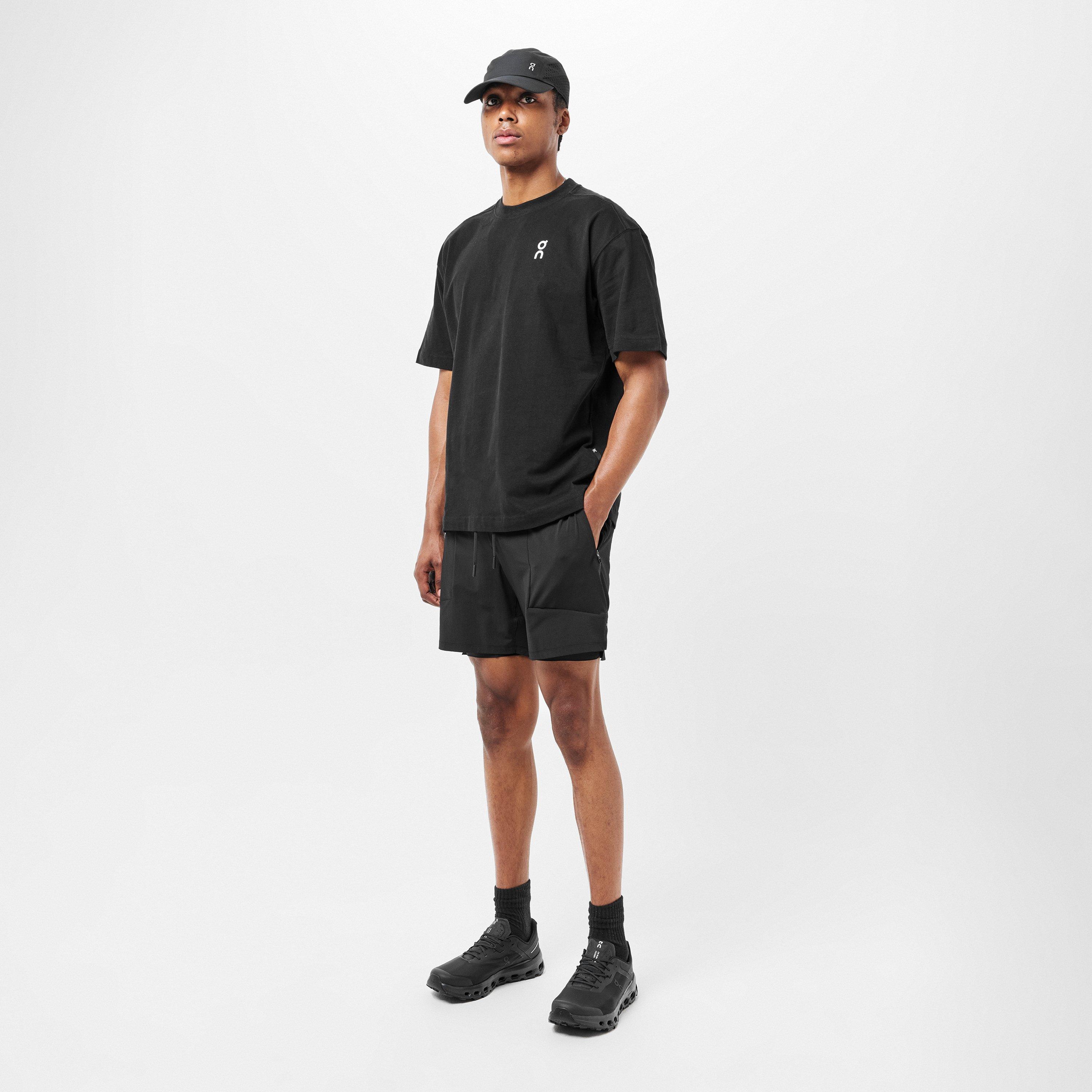Black - On - Men's Lightweight Running Cap - 6