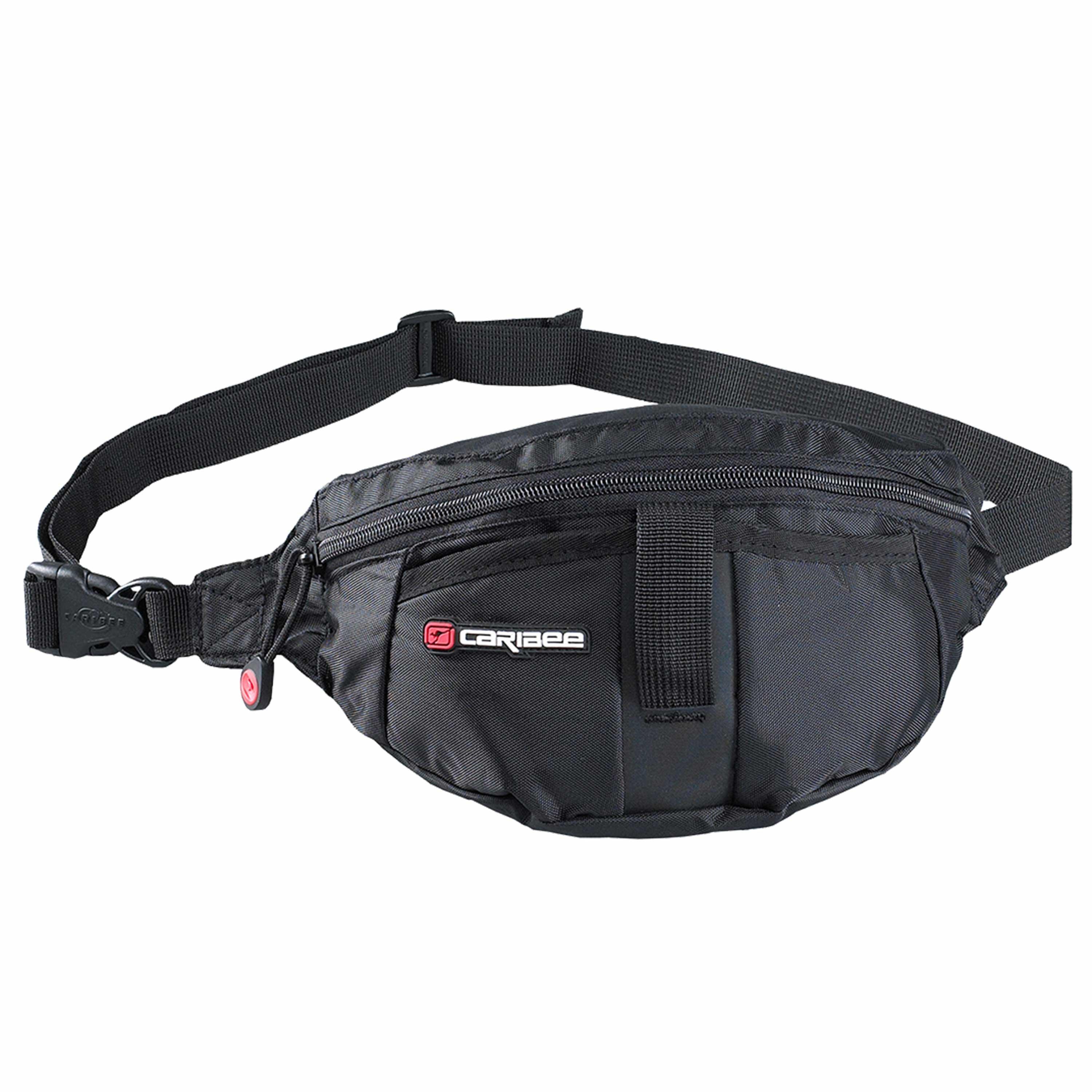 Black - Caribee - Moonlite Waist Bag