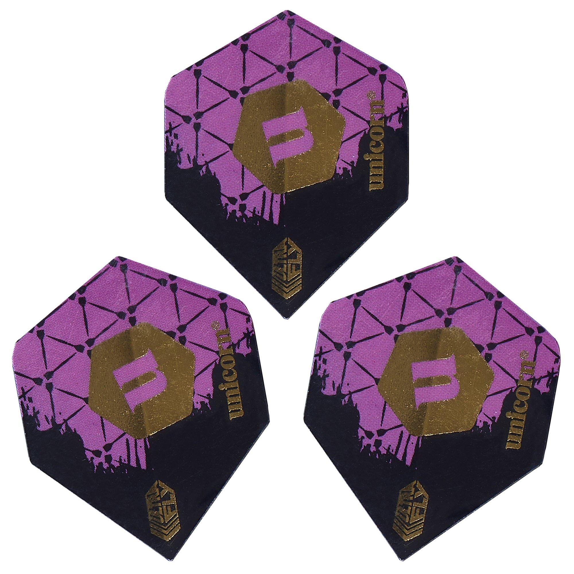 - - Unicorn Darts - Ultrafly Dart Flights  Ultra durable 100 Micron Polyester  5 Sets / 15 Flights  Stunning - 4