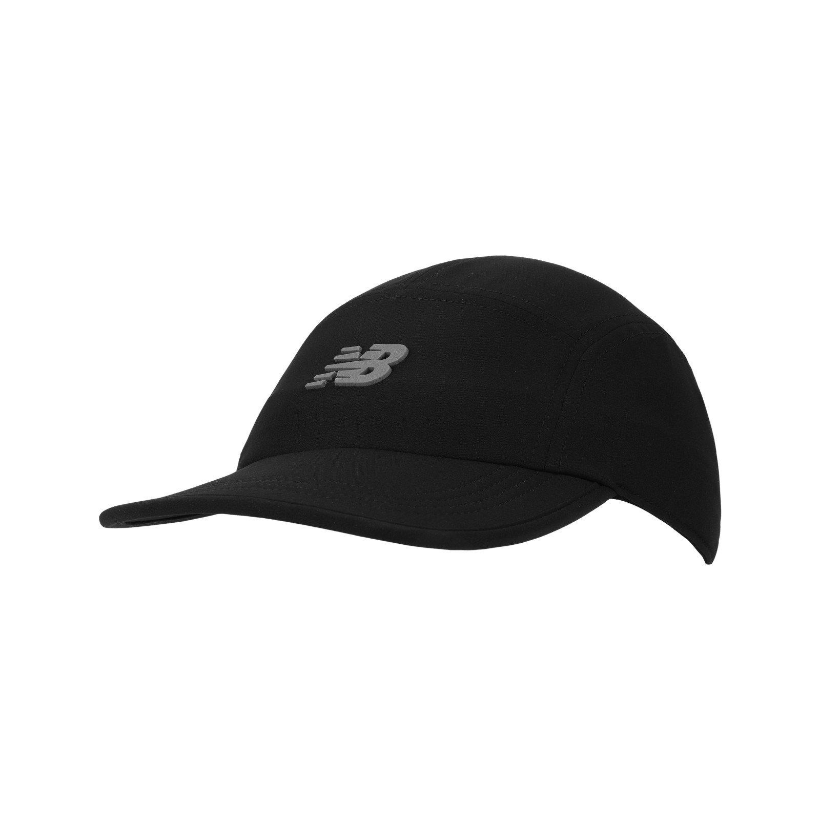 Black - New Balance - Panel Perform Running Cap - 1