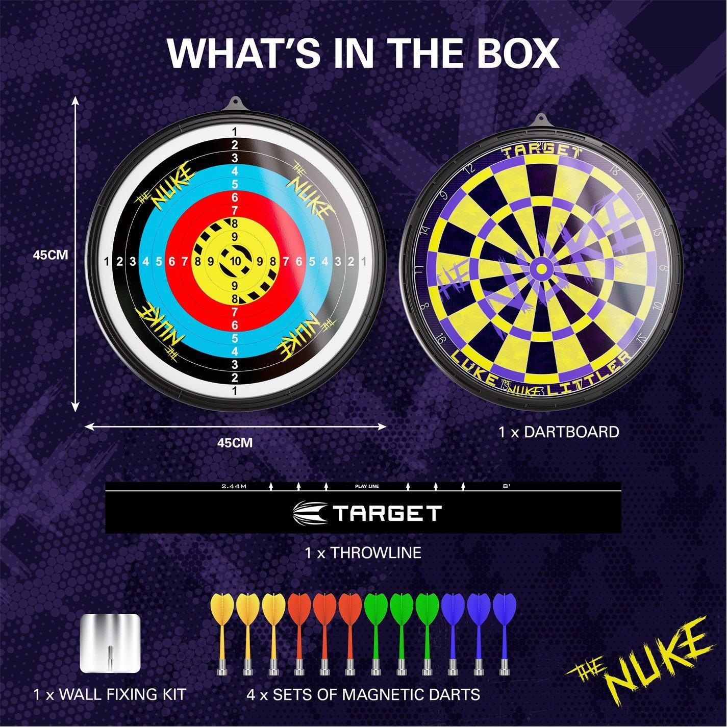Multi - Target Darts - Luke Littler Magnetic Dartboard - 5
