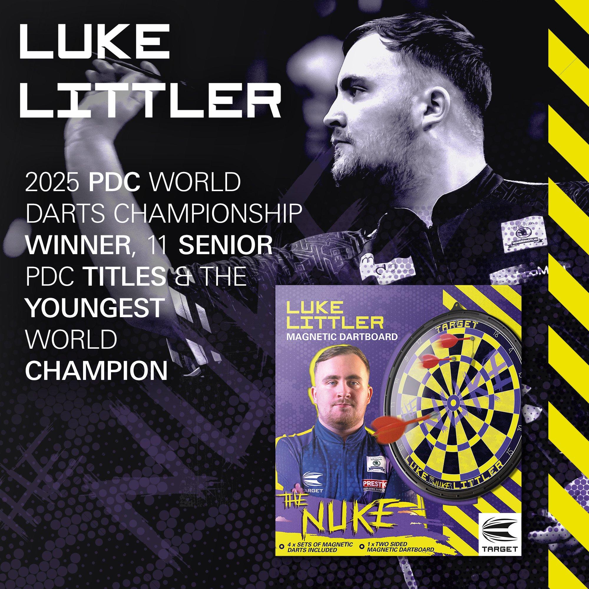 Multi - Target Darts - Luke Littler Magnetic Dartboard - 6