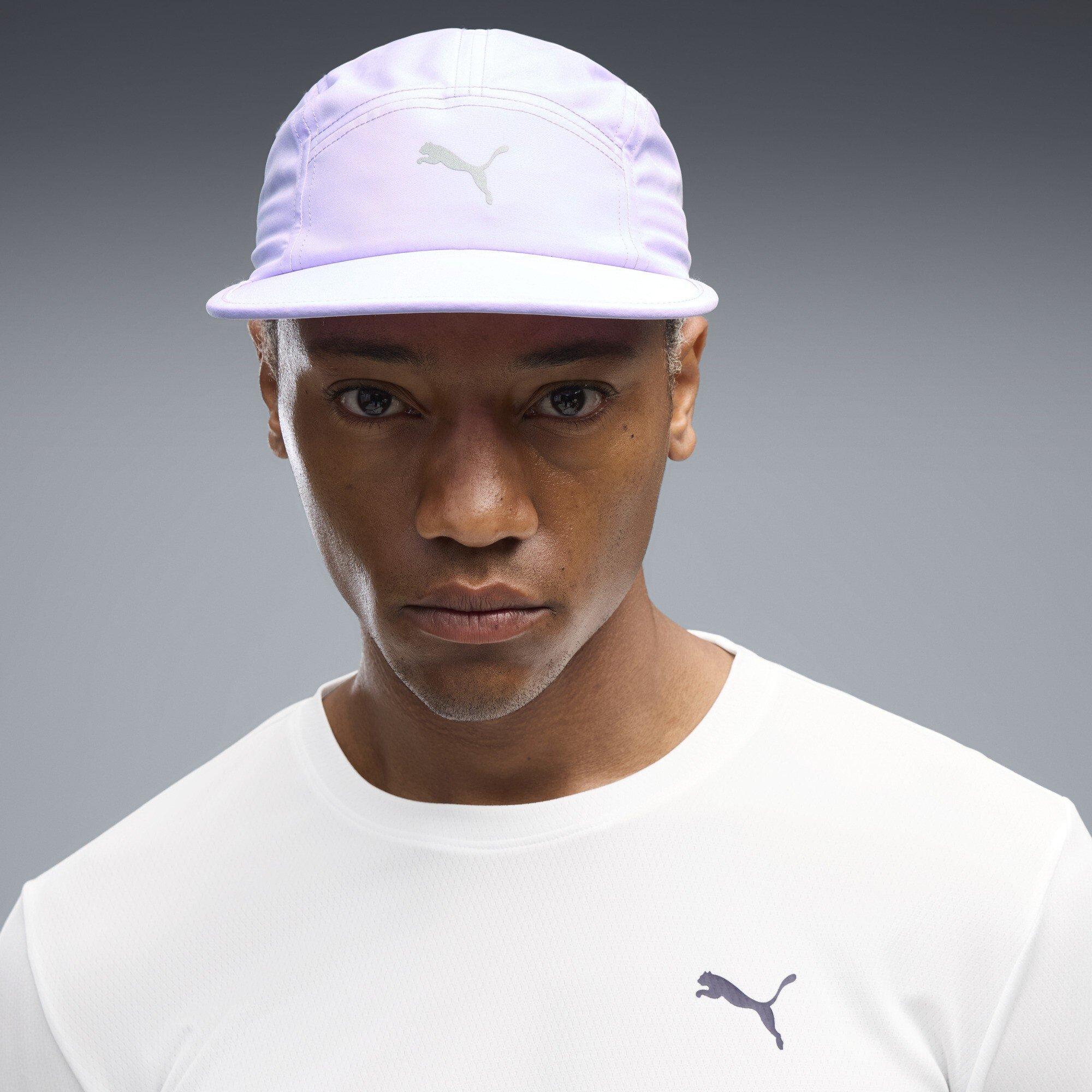 Light Lavender - Puma - 5 Panel Running Cap - 3