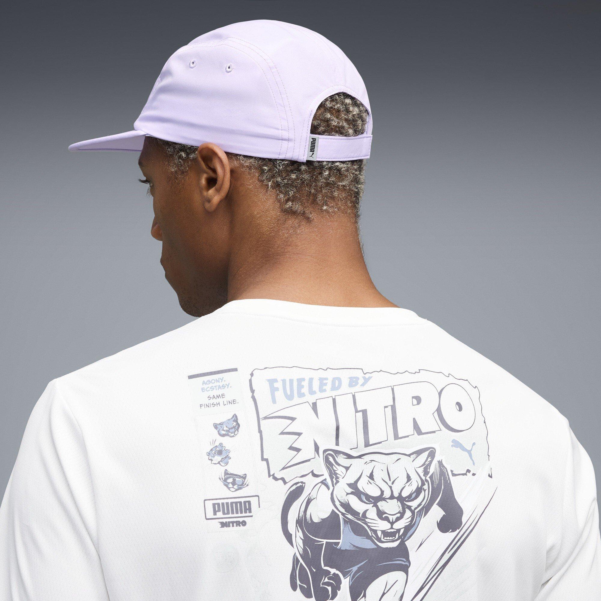 Light Lavender - Puma - 5 Panel Running Cap - 4