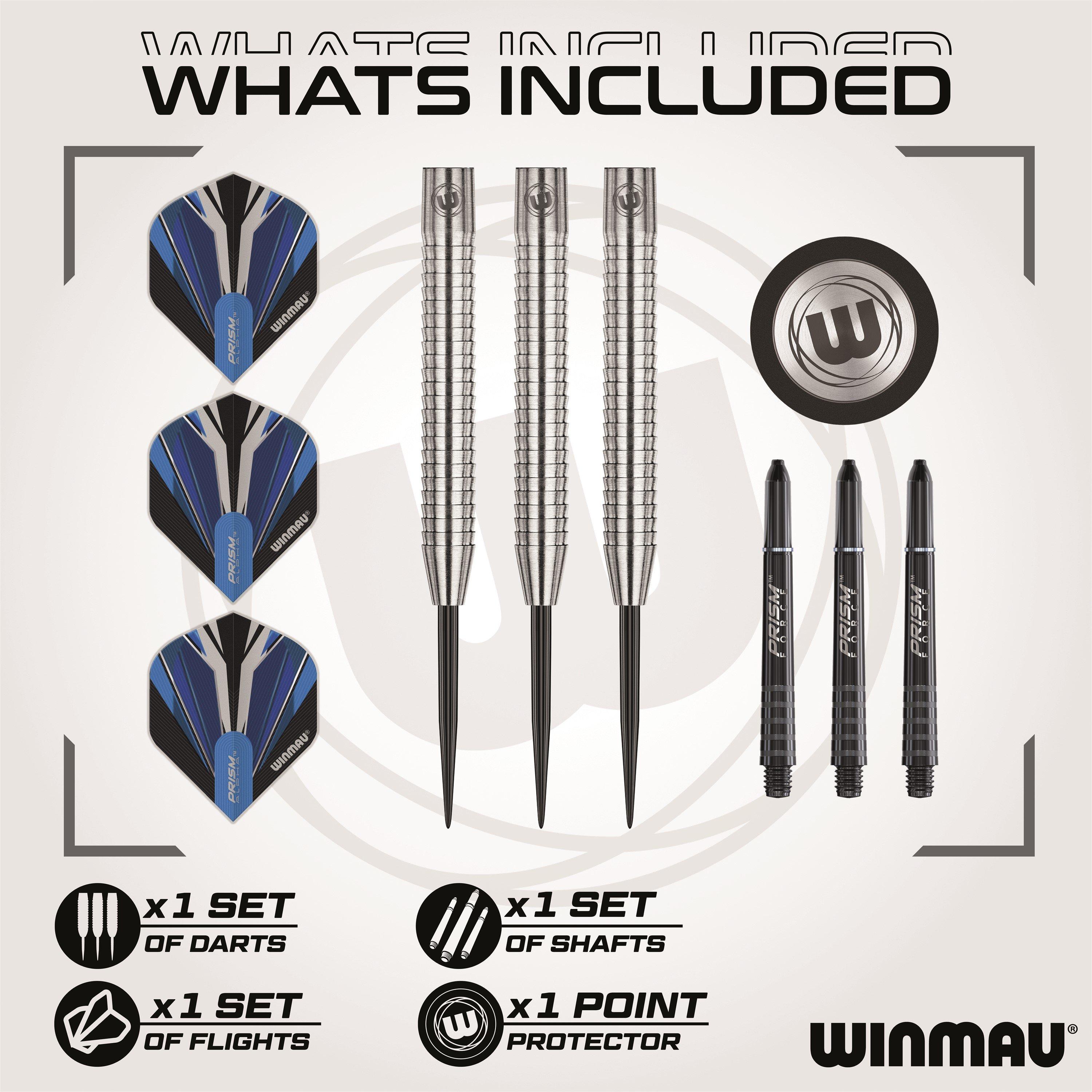 Crno/Plavo - Winmau - Tungsten Darts - 3