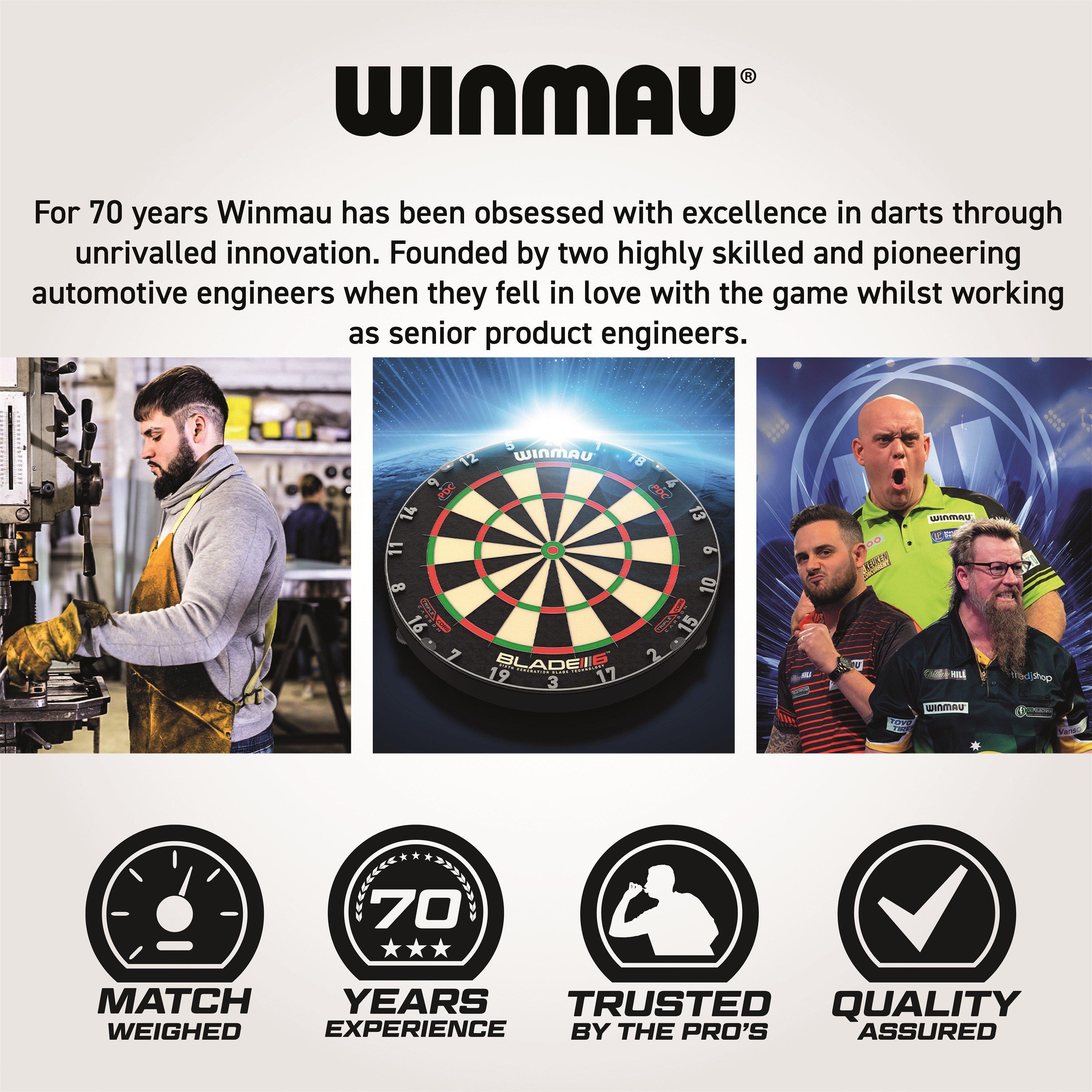 Crno/Plavo - Winmau - Tungsten Darts - 7