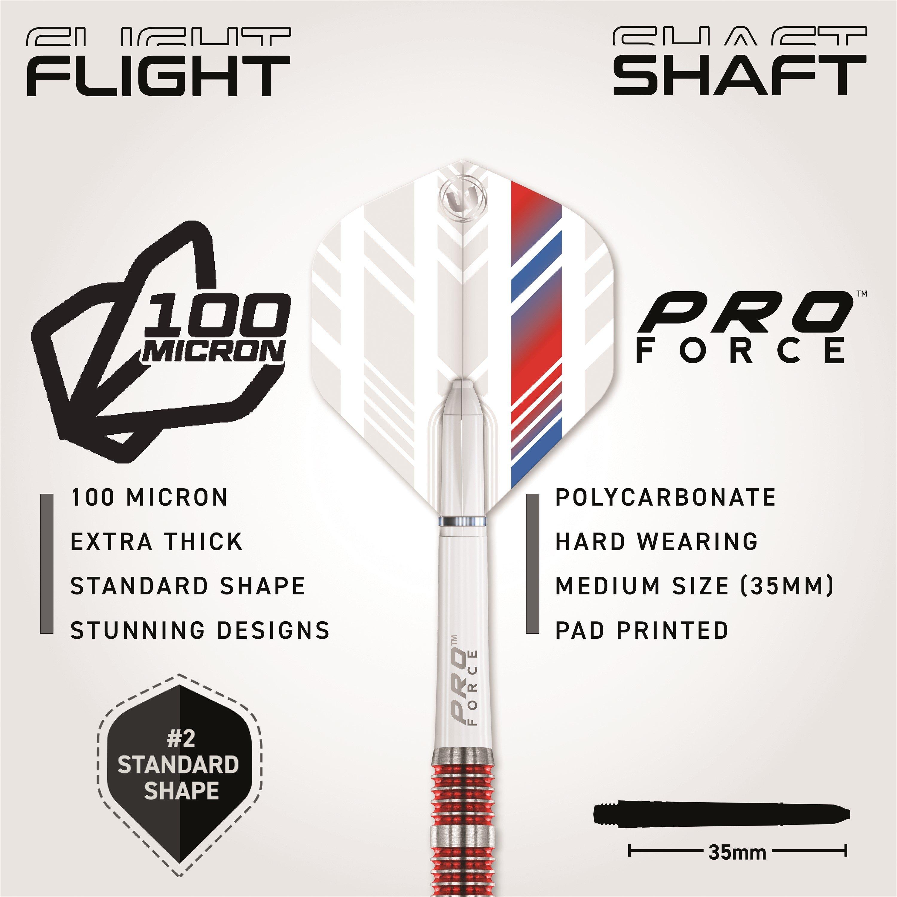 Steel/Blu/Red - Winmau - Wildcats Tungsten Darts Adults - 4