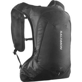 Salomon HUGO logo zipped backpack