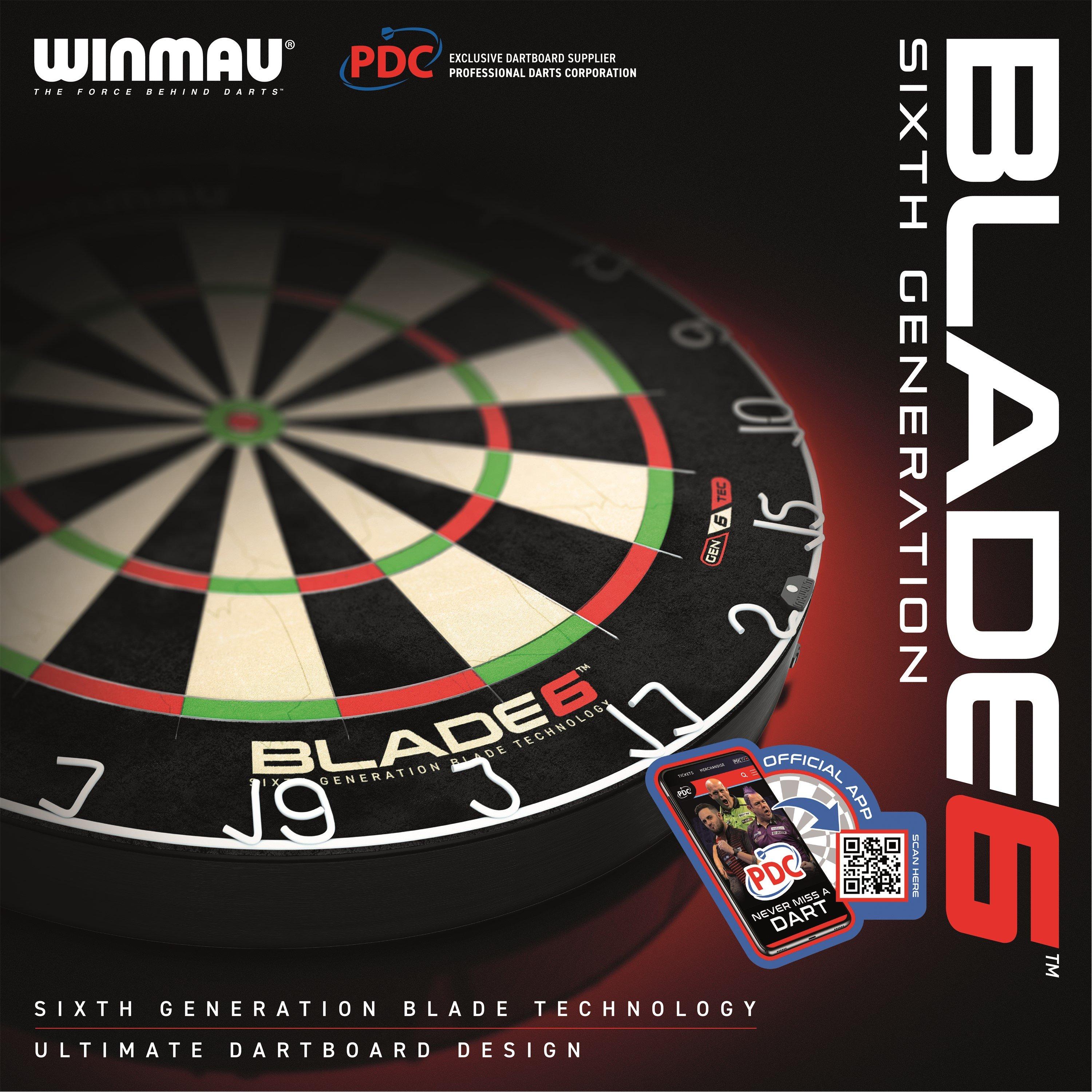 Multi - Winmau - Blade 6 Dartboard - 6
