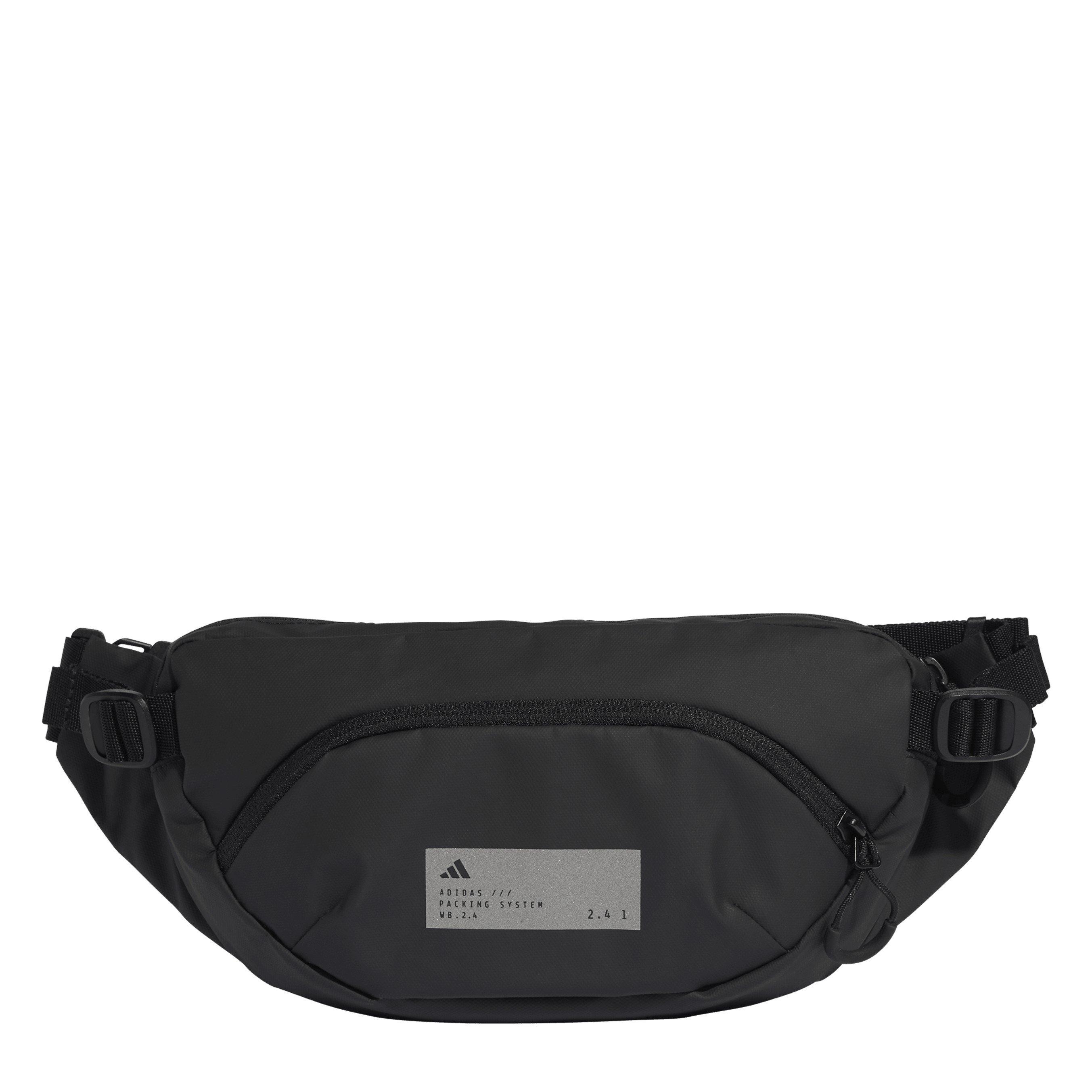 Black/R.Silver - adidas - Adults Hybrid Running Belt - 2