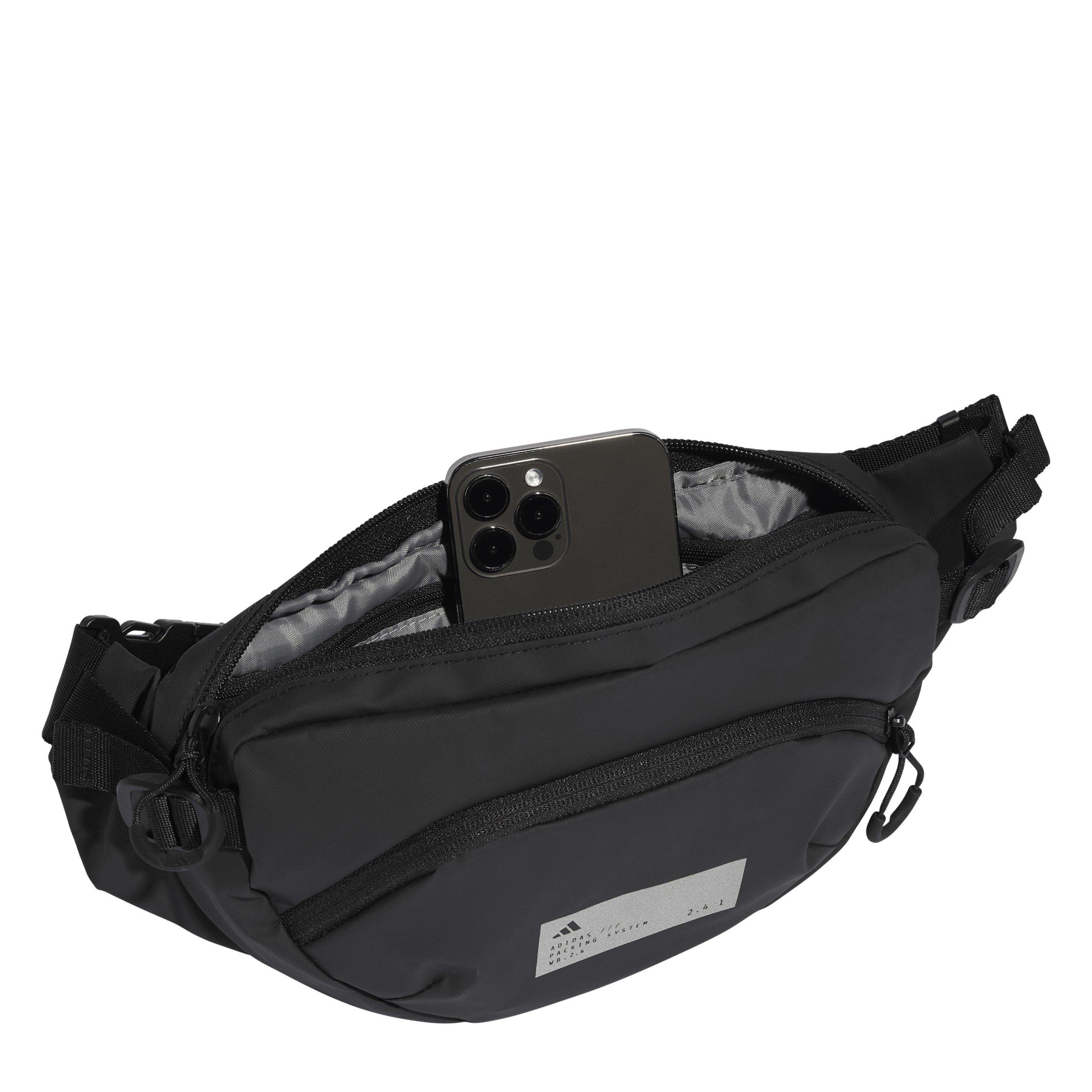 Black/R.Silver - adidas - Adults Hybrid Running Belt - 5