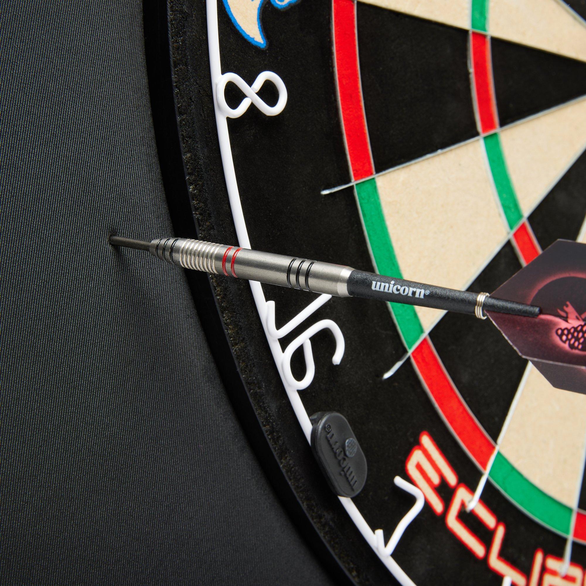 Black - Unicorn Darts - Striker Protective Dartboard Surround - 5