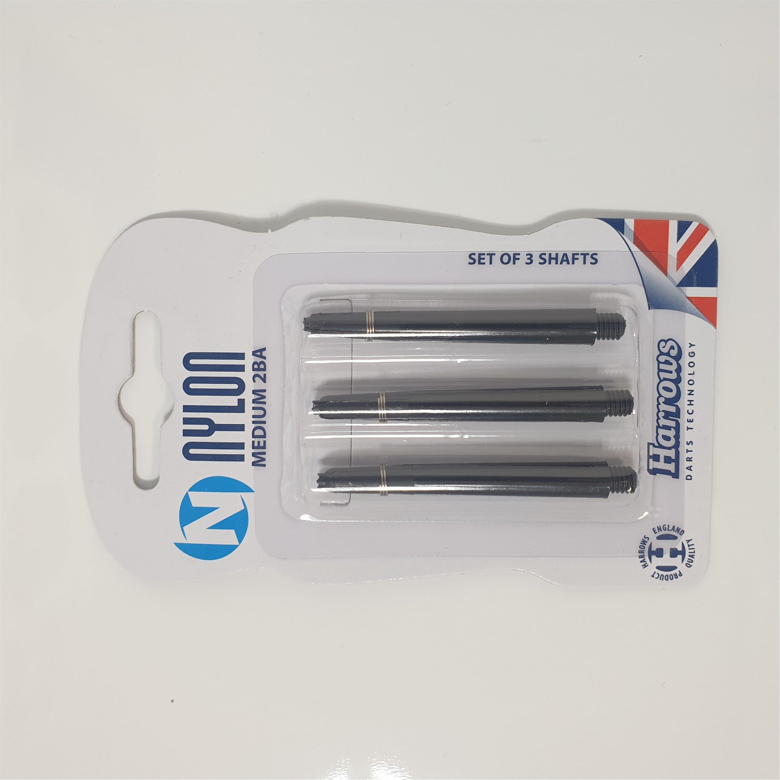 Black - Harrows Darts - Nylon Shafts - 2