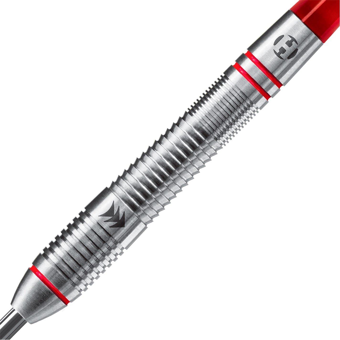 Argent/Rouge - Harrows Darts - Rapide Tungsten Darts - 2