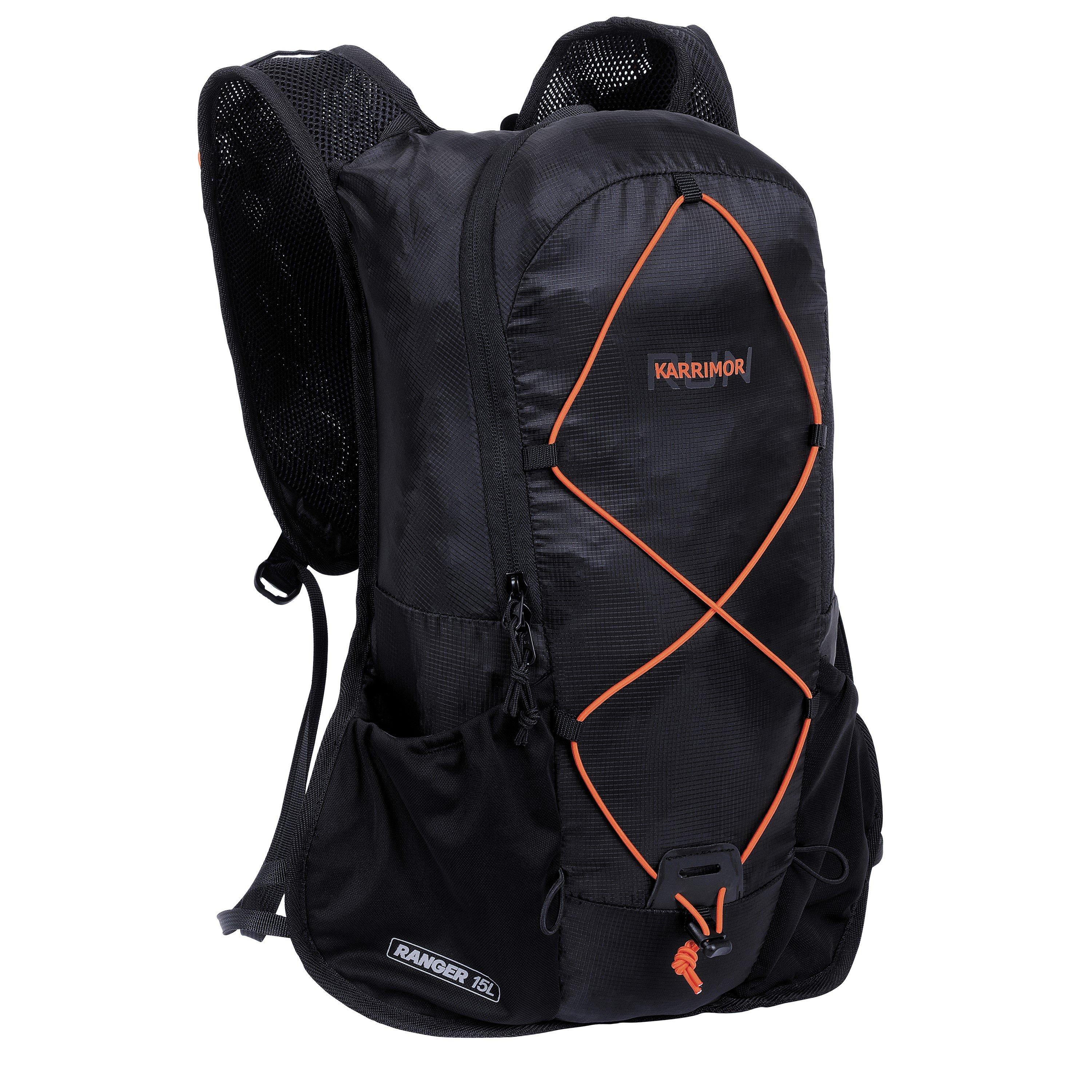 Black - Karrimor - Ranger 15L Running Backpack - 1