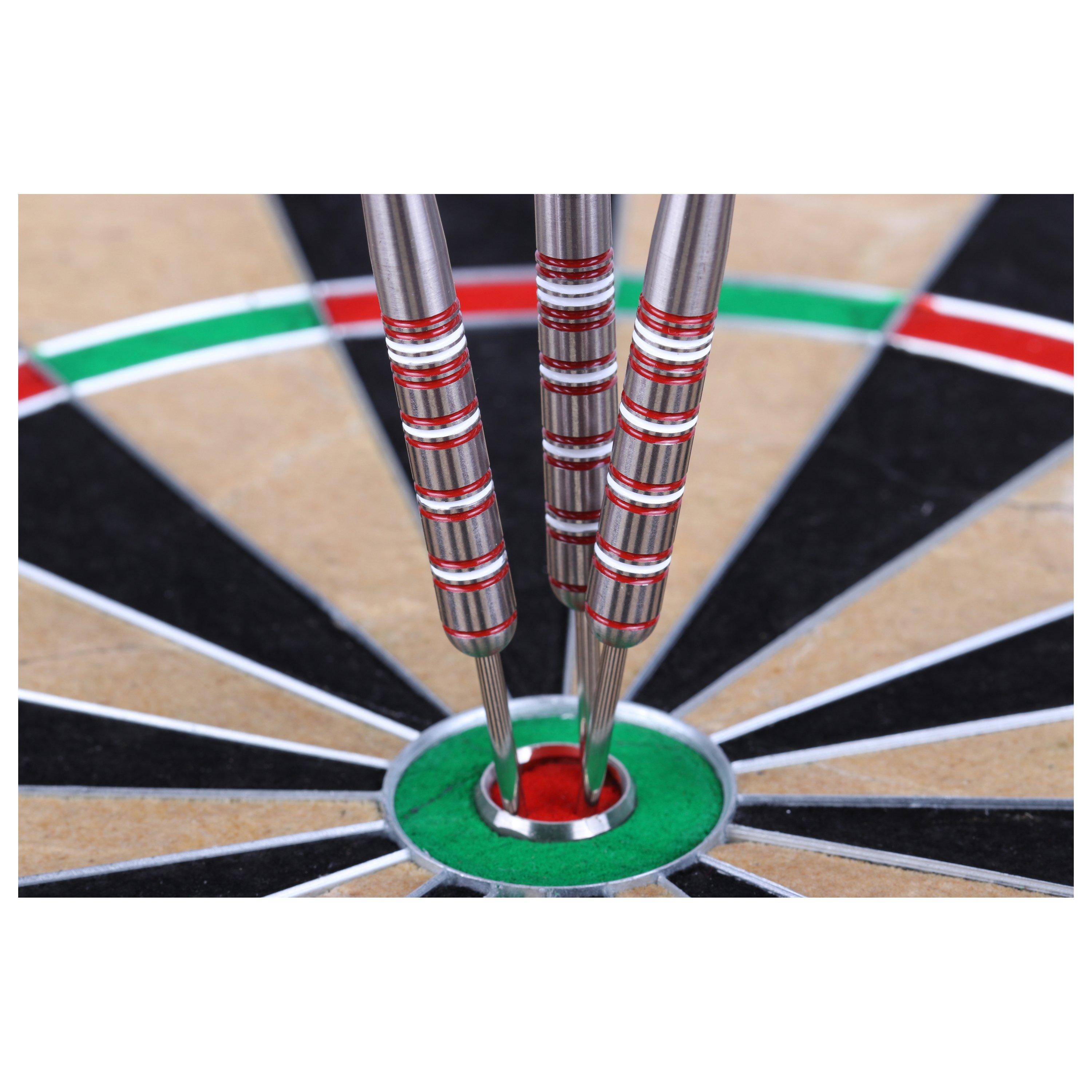 - - Unicorn Darts - Steel Tip Darts Set | Level 4 | James 'The Machine' Wade | Tungsten Barrels with Black and Red Rings - 5