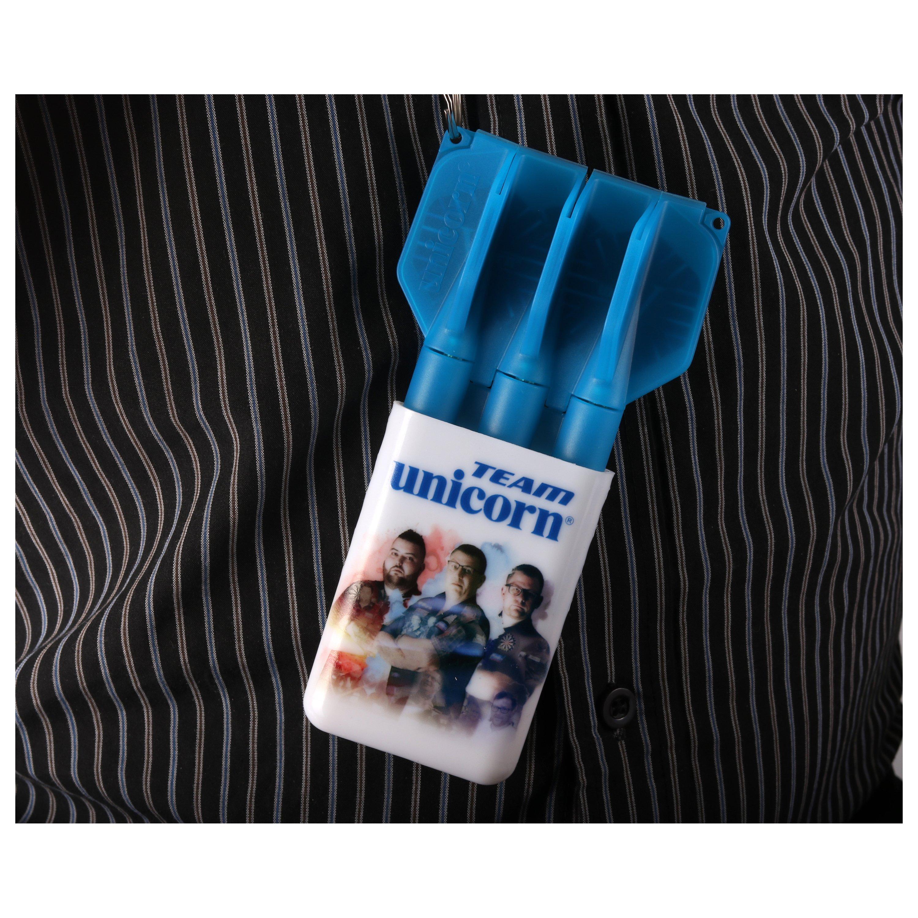 Blå - Unicorn Darts - Slide Case - 6
