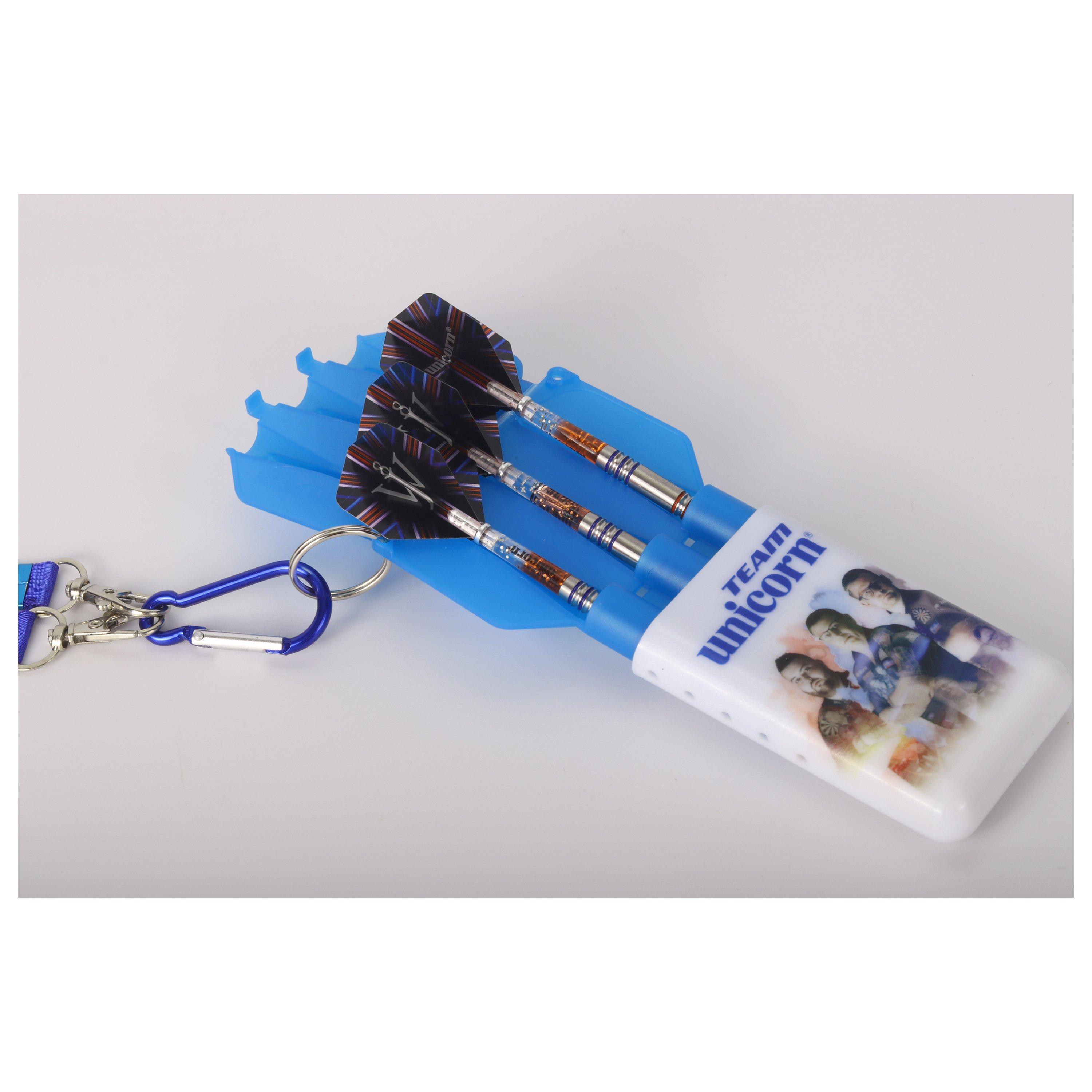 Blå - Unicorn Darts - Slide Case - 7