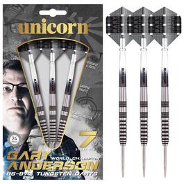 Unicorn Steel Tip Darts Set | Level 7 Gary Anderson | 24g
