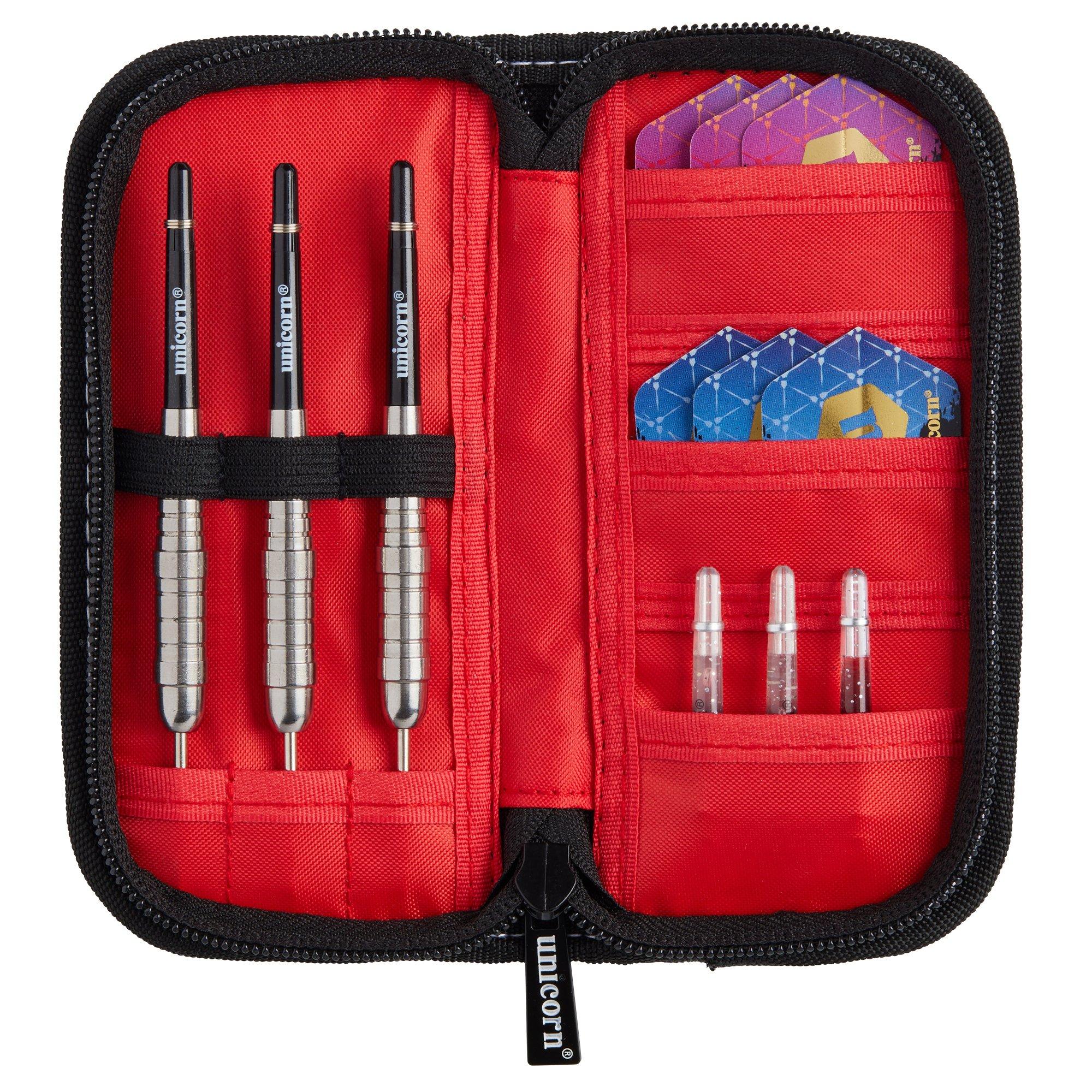 Black - Unicorn Darts - Pro Midi Darts Wallet Case - 1