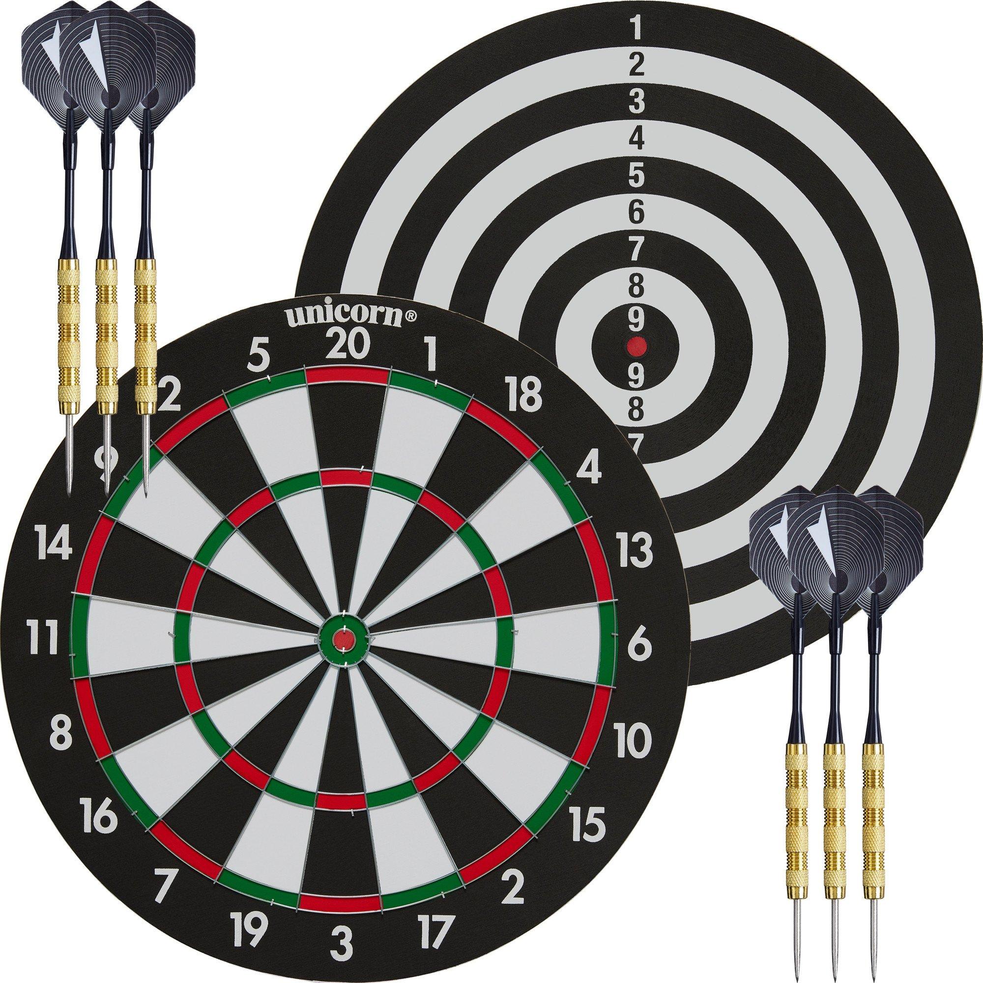- - Unicorn Darts - XL Coiled-Paper 17 inch Dartboard - 1