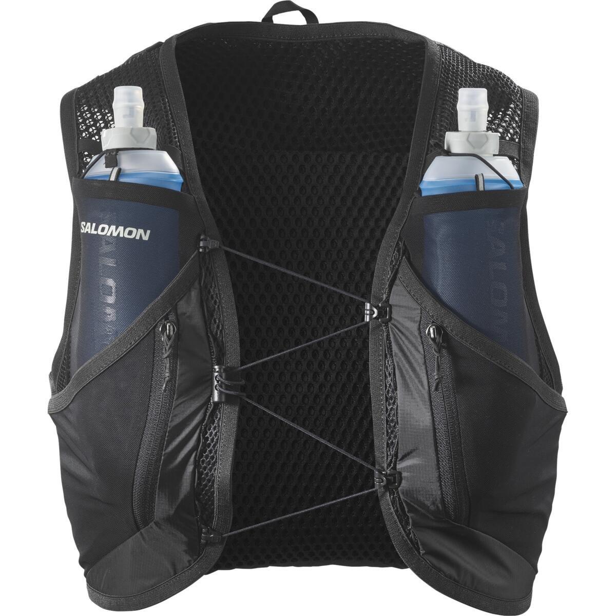 Black - Salomon - Active Skin 12L Run Vest Adults - 2