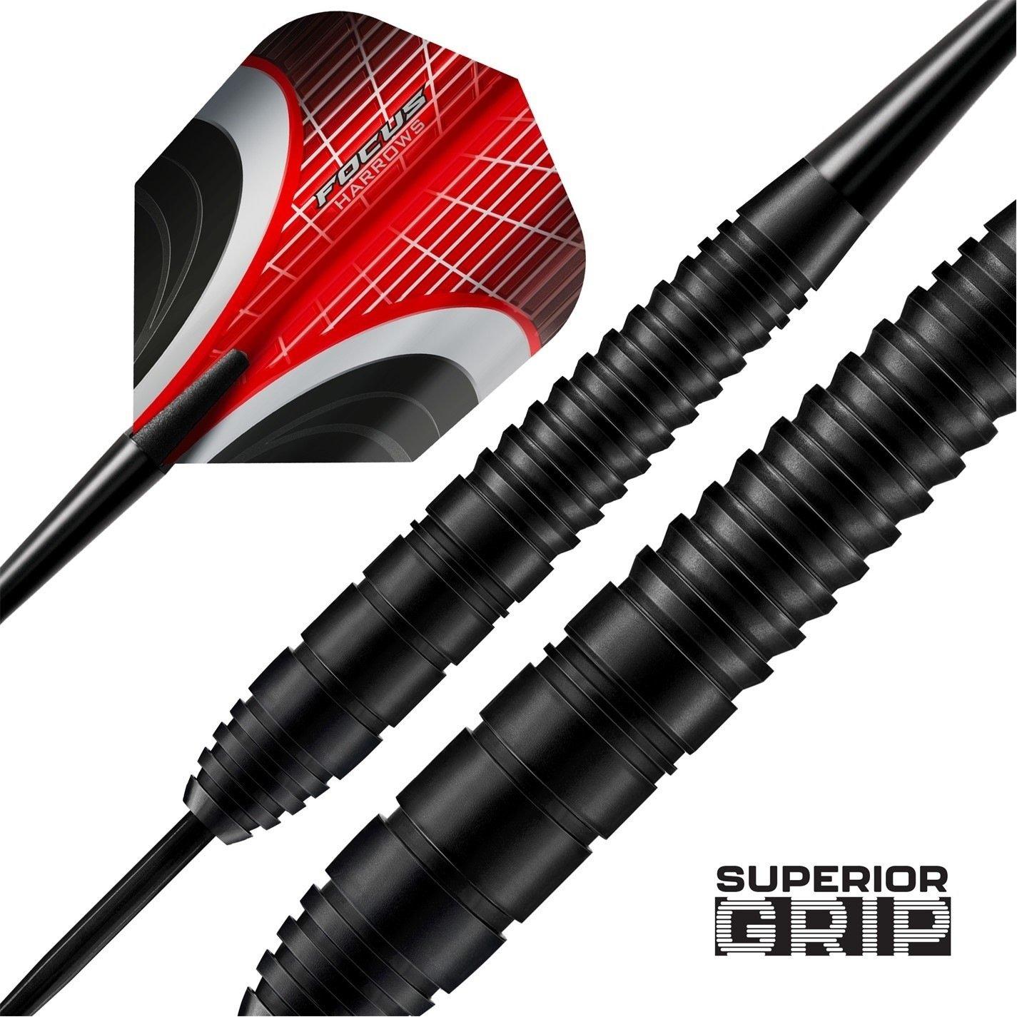 Zwart - Harrows Darts - Darts Focus Dart - 2