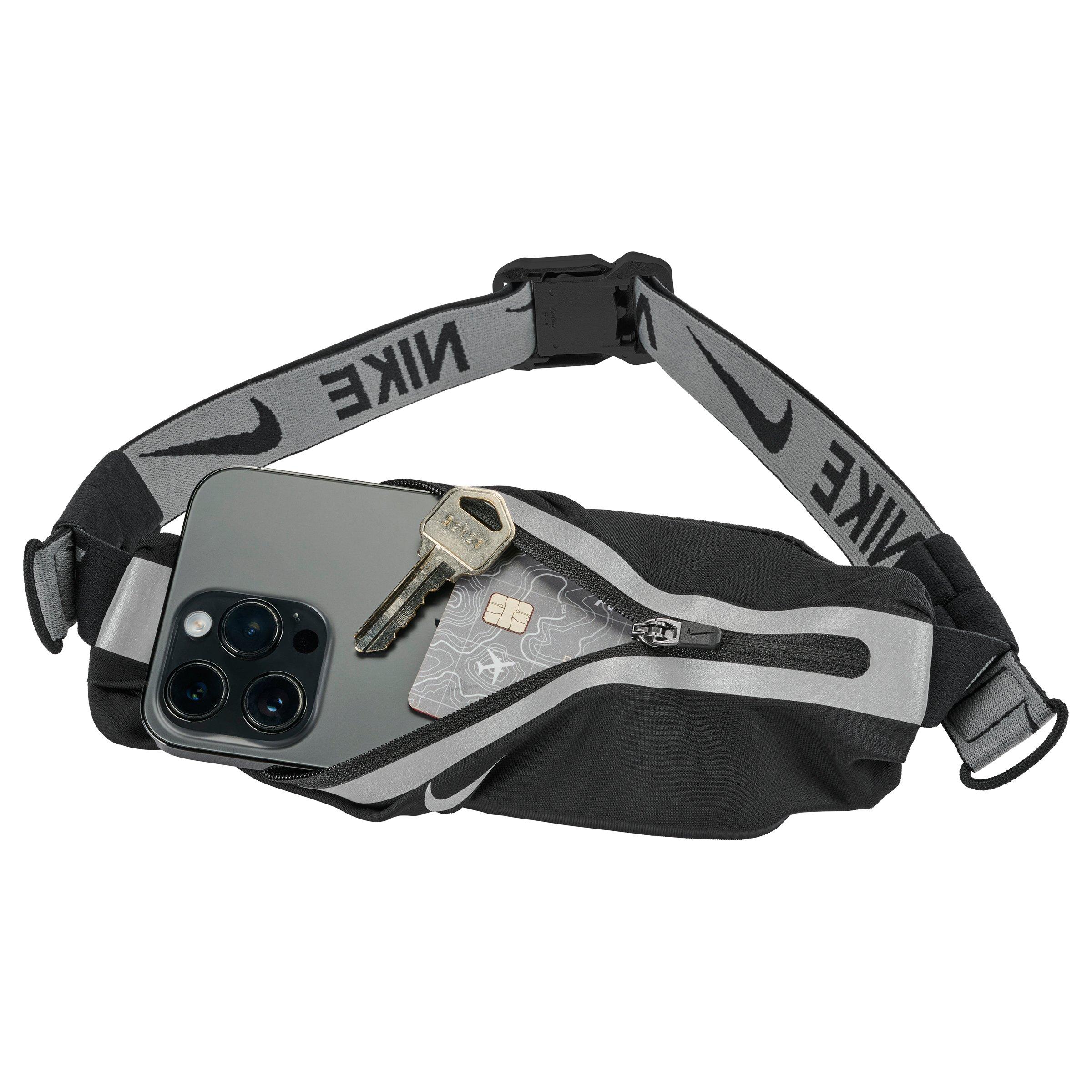 Black/Silver - Nike - Running Waist Belt - 4