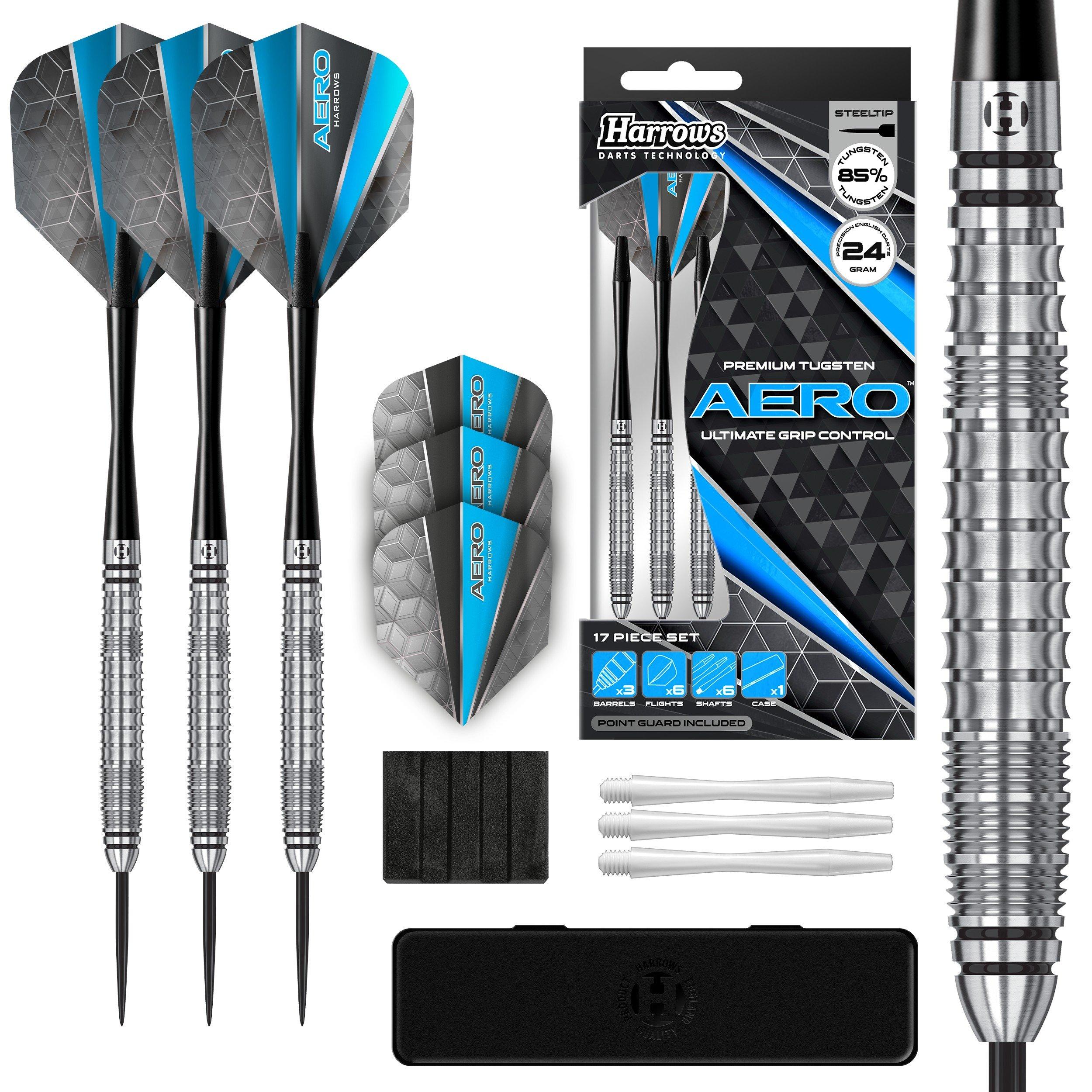 Black - Harrows Darts - Aero Dart - 1