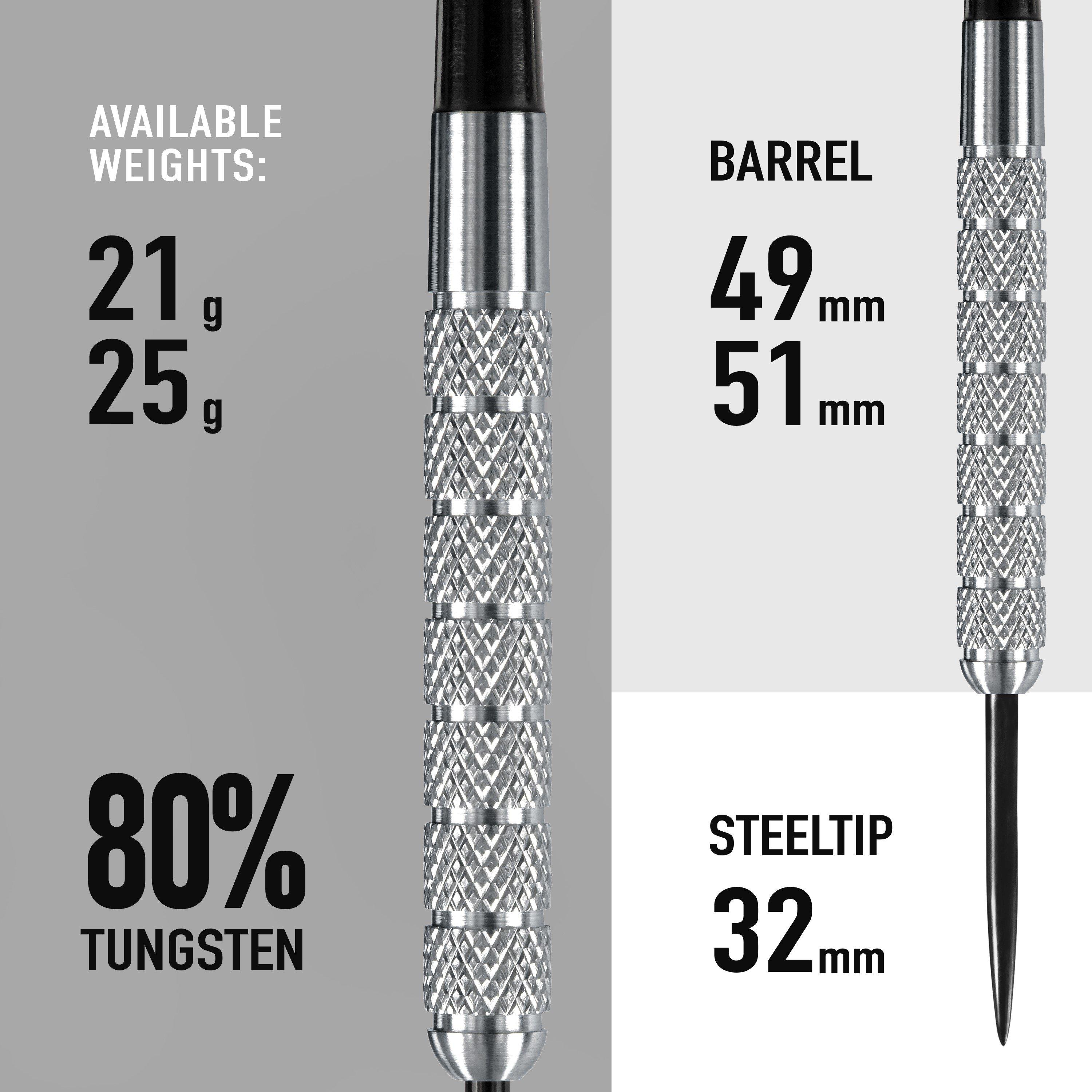 Prata - Harrows Darts - Torpedo Tungsten Darts - 3