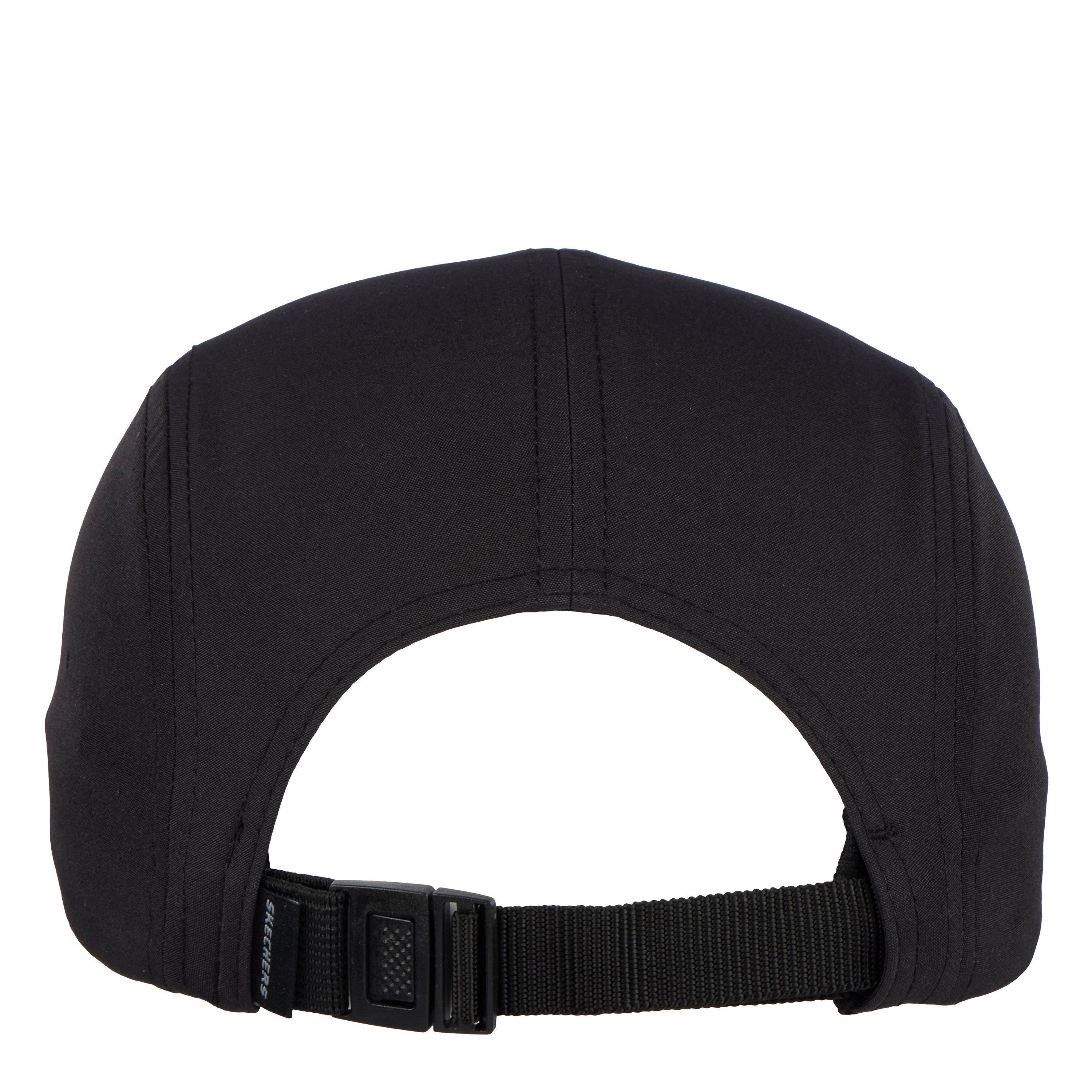 Crna - Skechers - Pacer Run Hat Running Cap Unisex Adults - 2