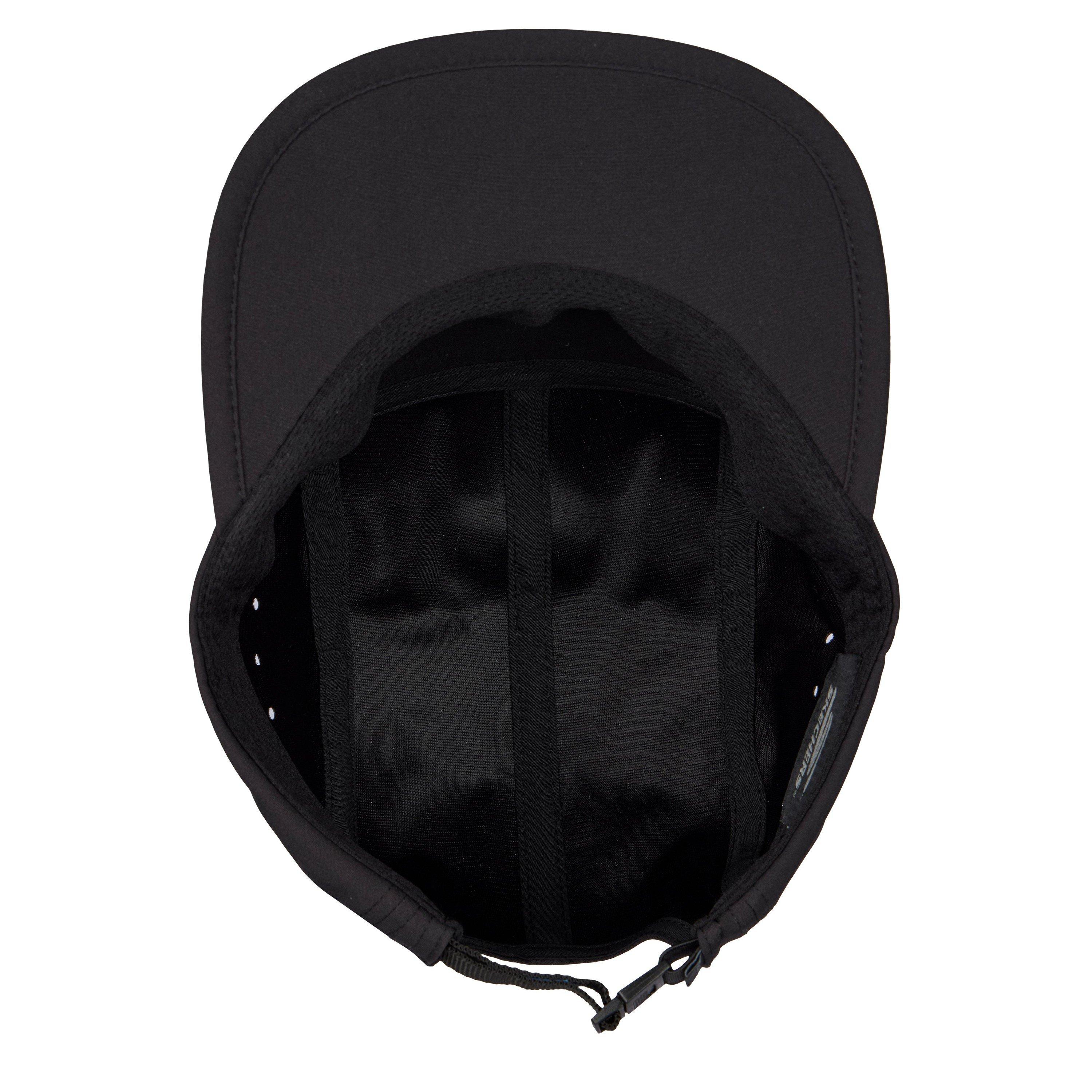 Crna - Skechers - Pacer Run Hat Running Cap Unisex Adults - 4
