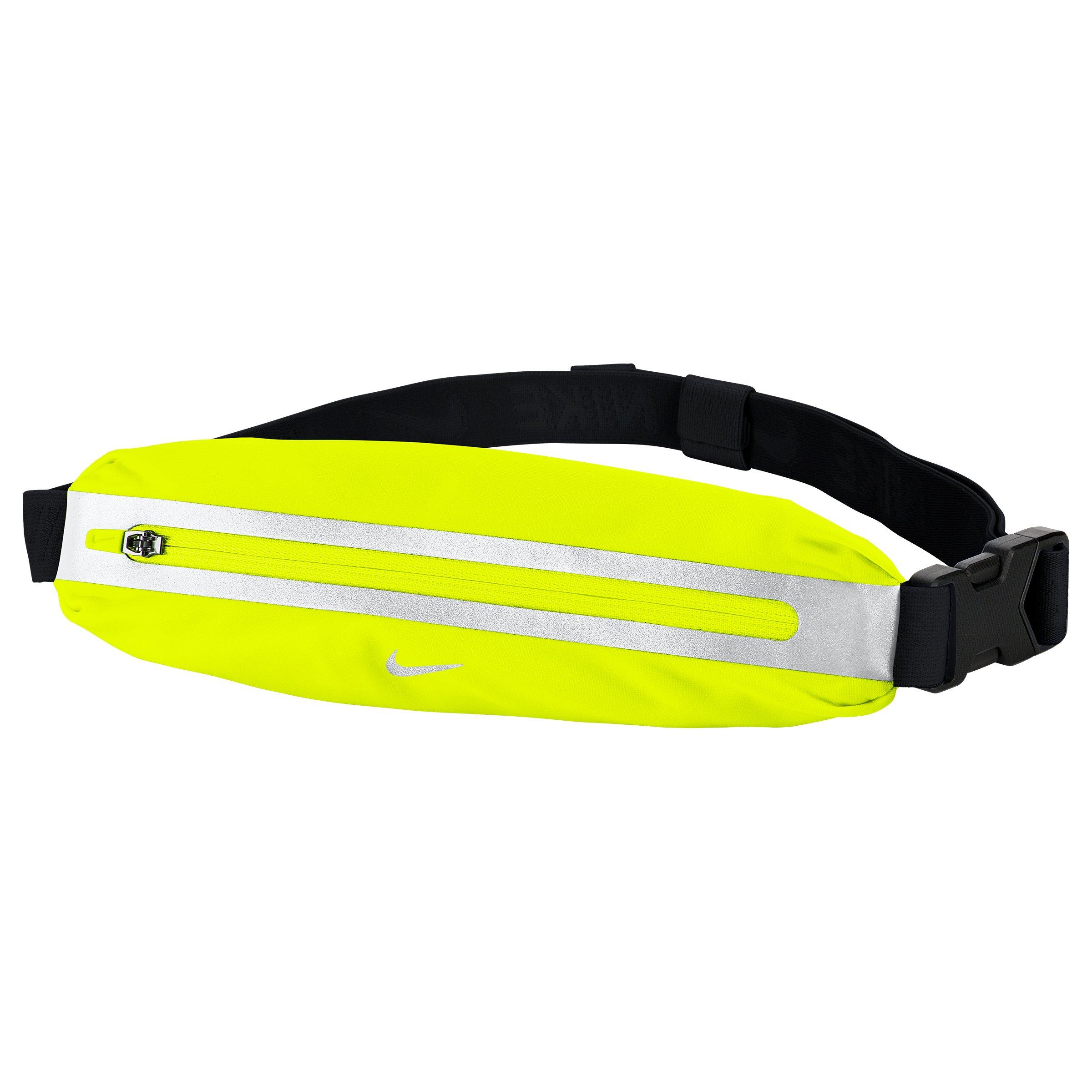 Volt/Black/Slv - Nike - Running Slim Waist Pack