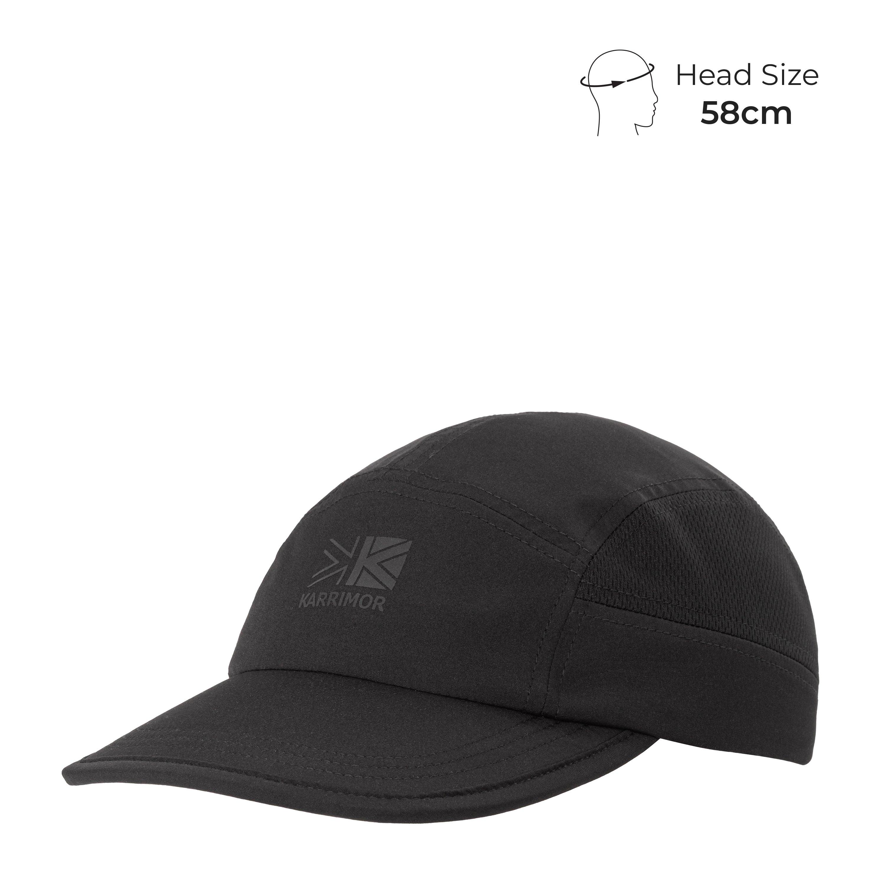 Black - Karrimor - Sun-Blocking Race Cap Womens - 1