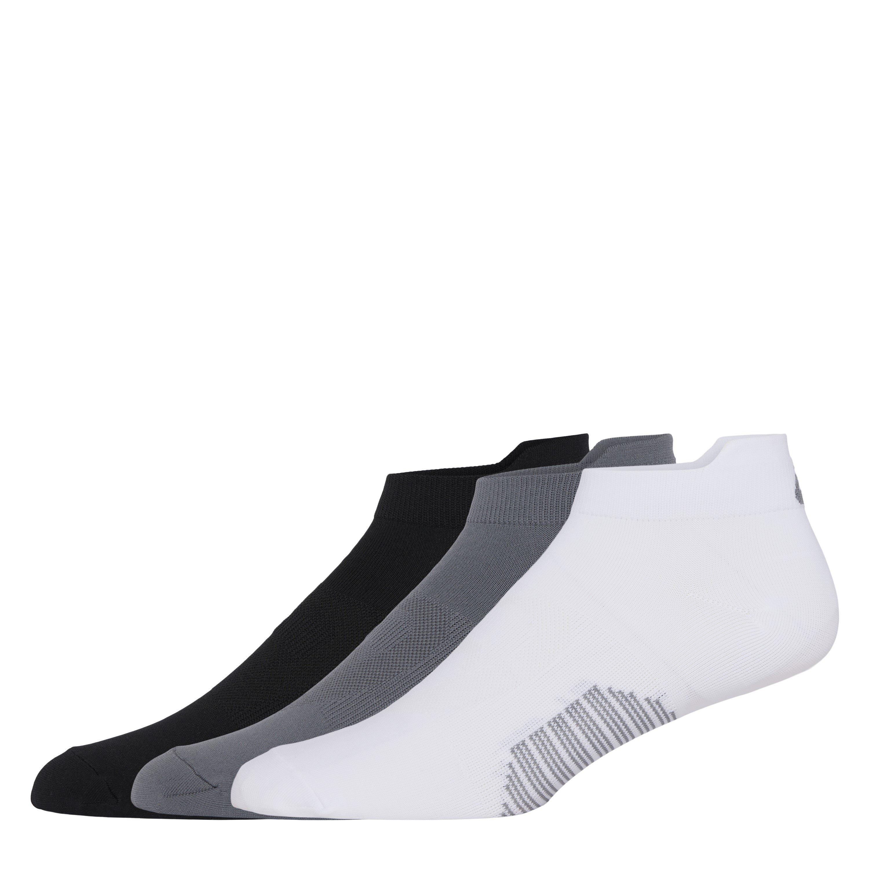 Whi/S.Rock/Blk - Asics - Running Socks 3 Pack - 2