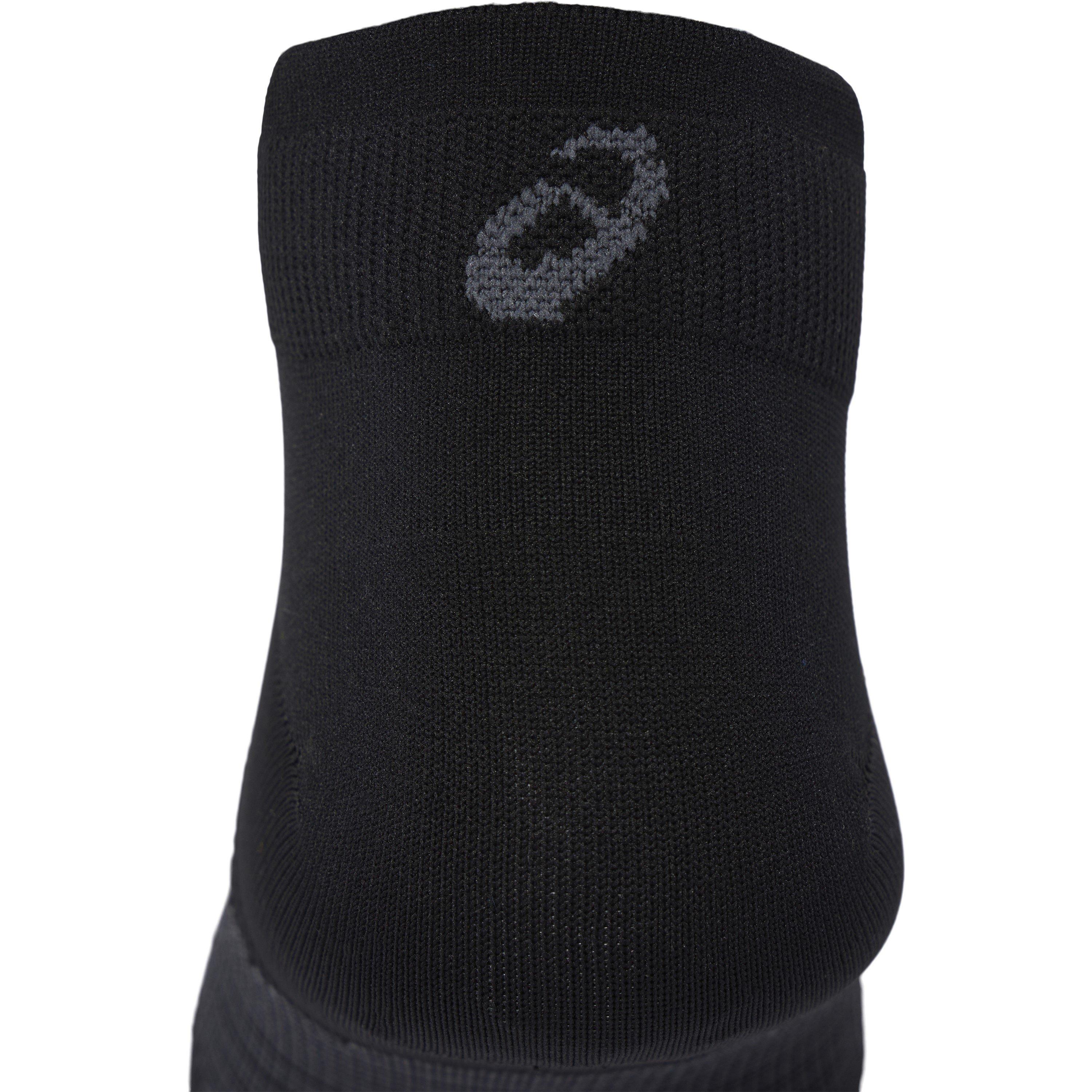 Whi/S.Rock/Blk - Asics - Running Socks 3 Pack - 5