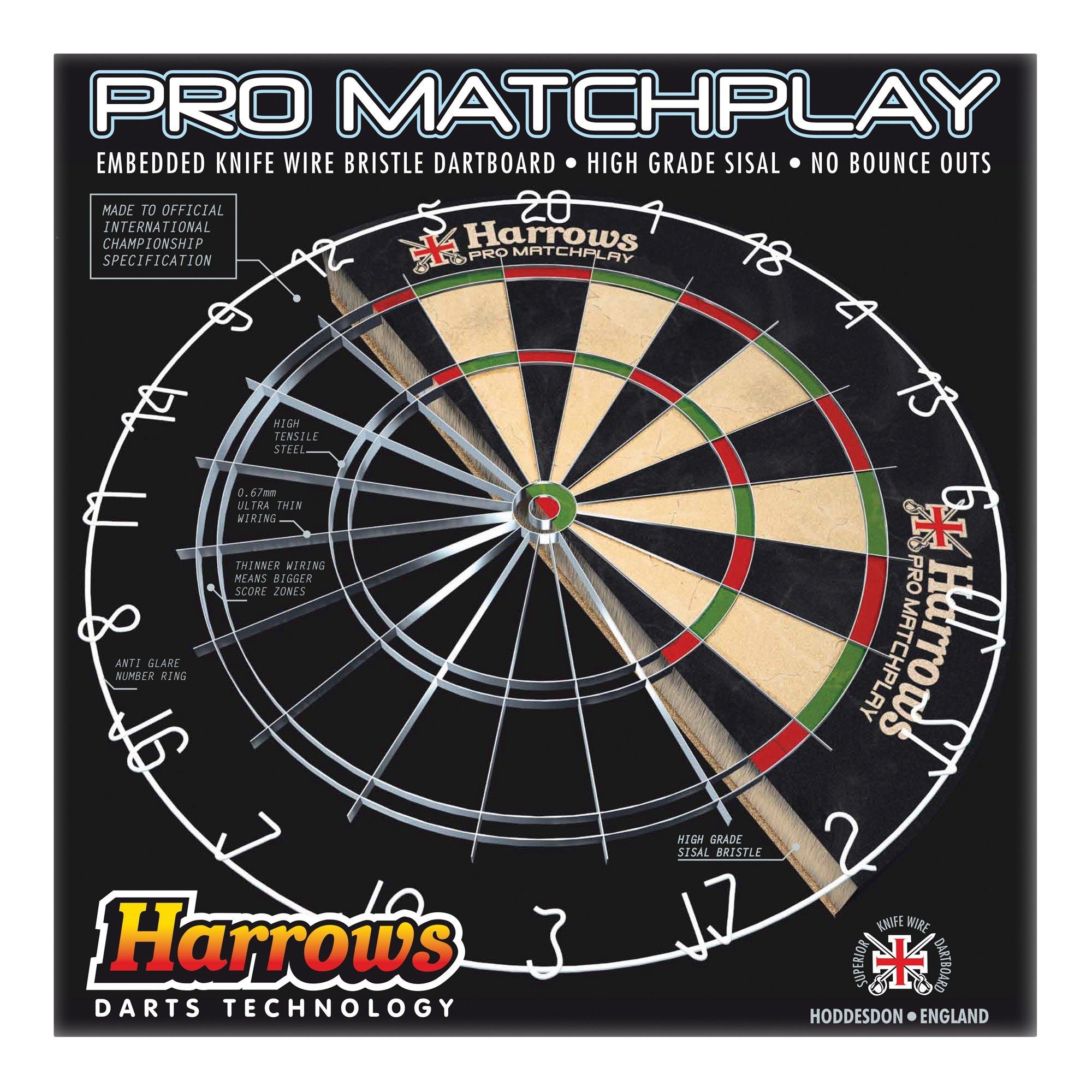 Multi - Harrows Darts - Pro Matchplay Dartboard - 4