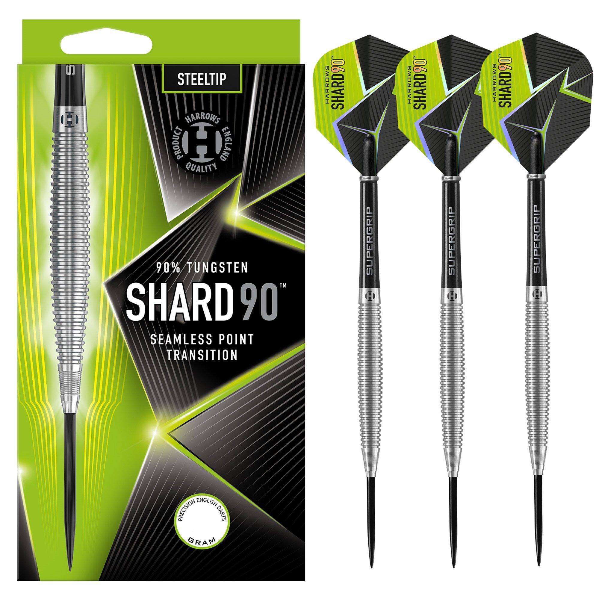 Harrows Darts  Shard Tungsten Darts - Silver - 21g