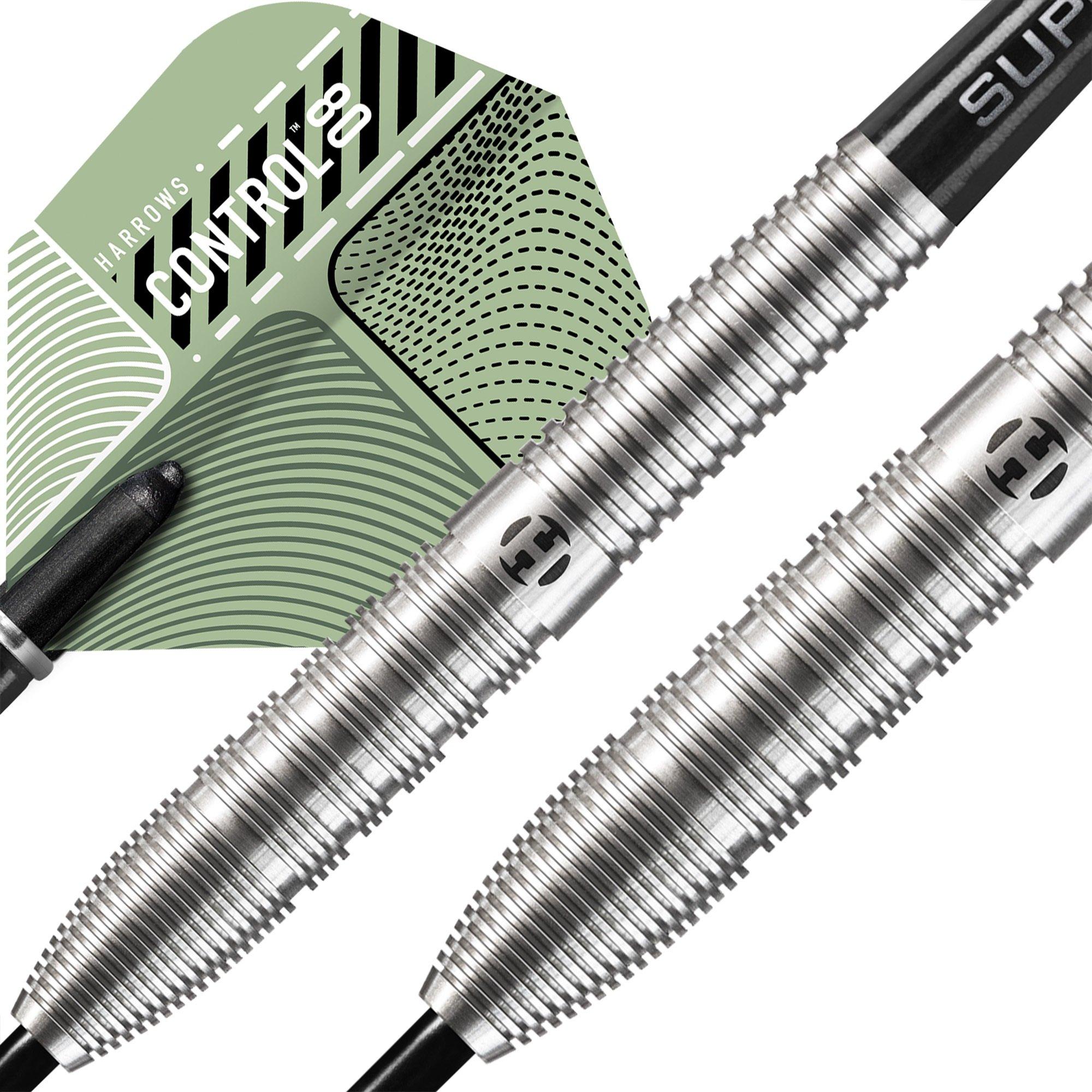 Sølv - Harrows Darts - Control Tapered Tungsten Darts - 3