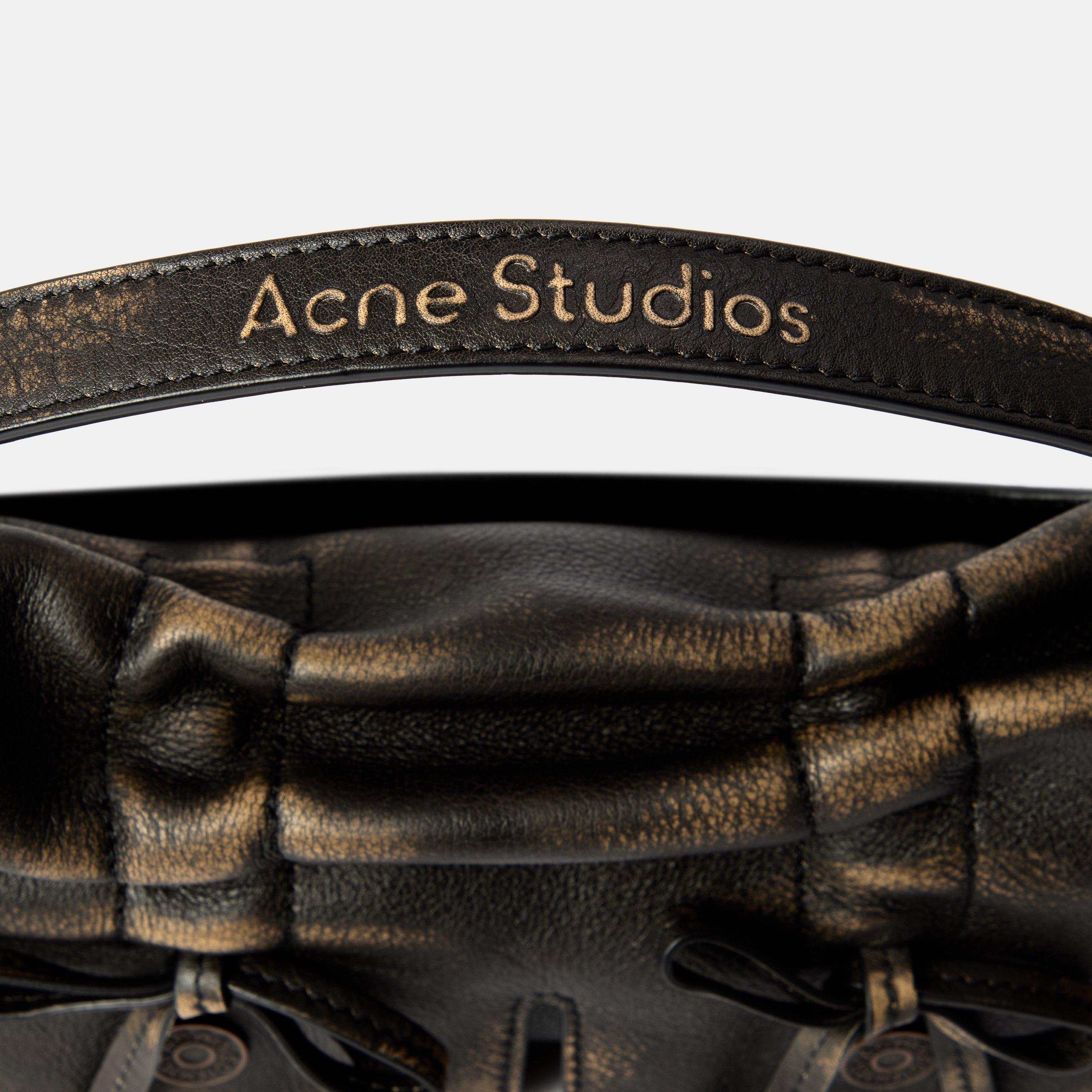 Black - Acne Studios - Women's Mini Multipocket Top Handle Bag - 3