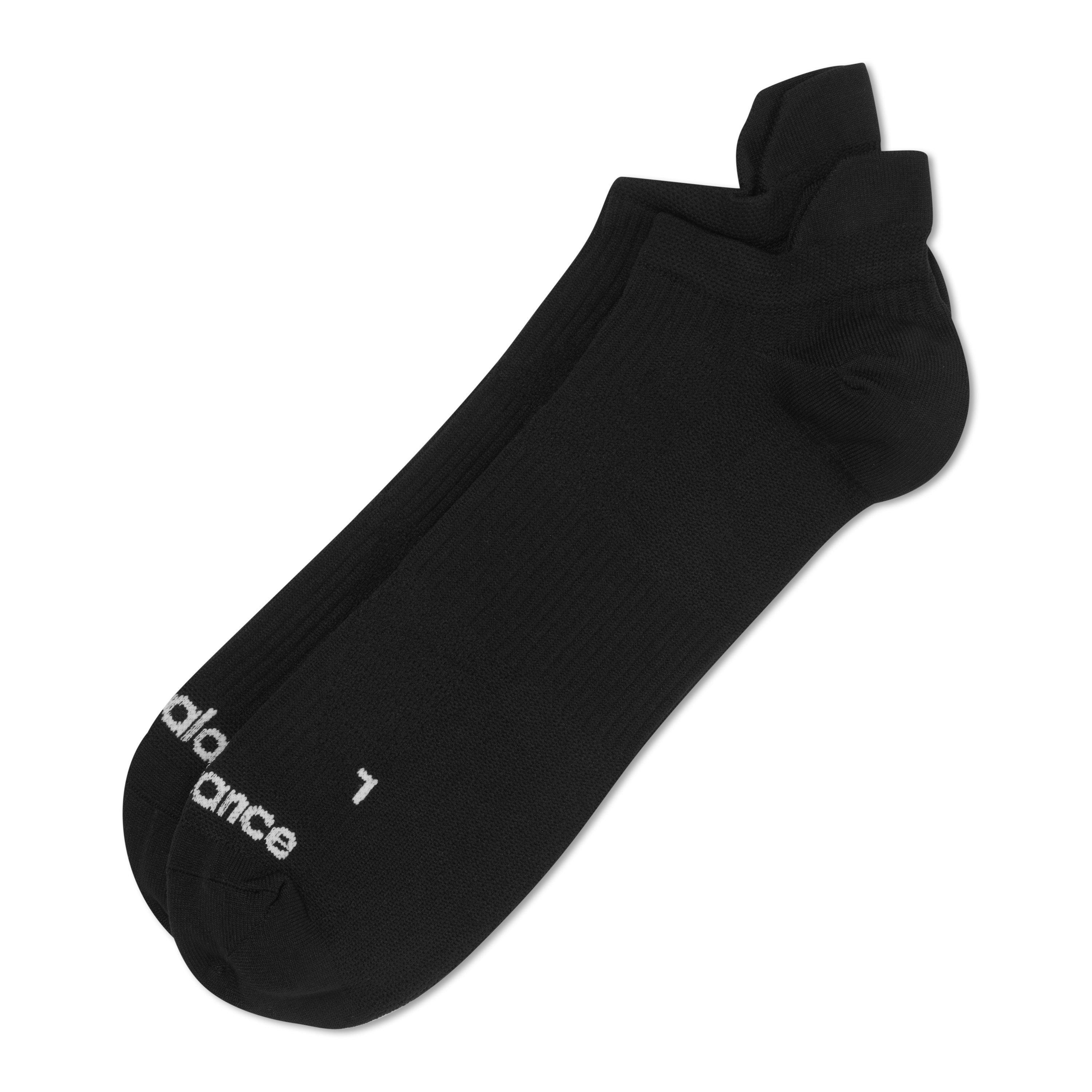 Black - New Balance - Tab Run Trainer Socks - 1