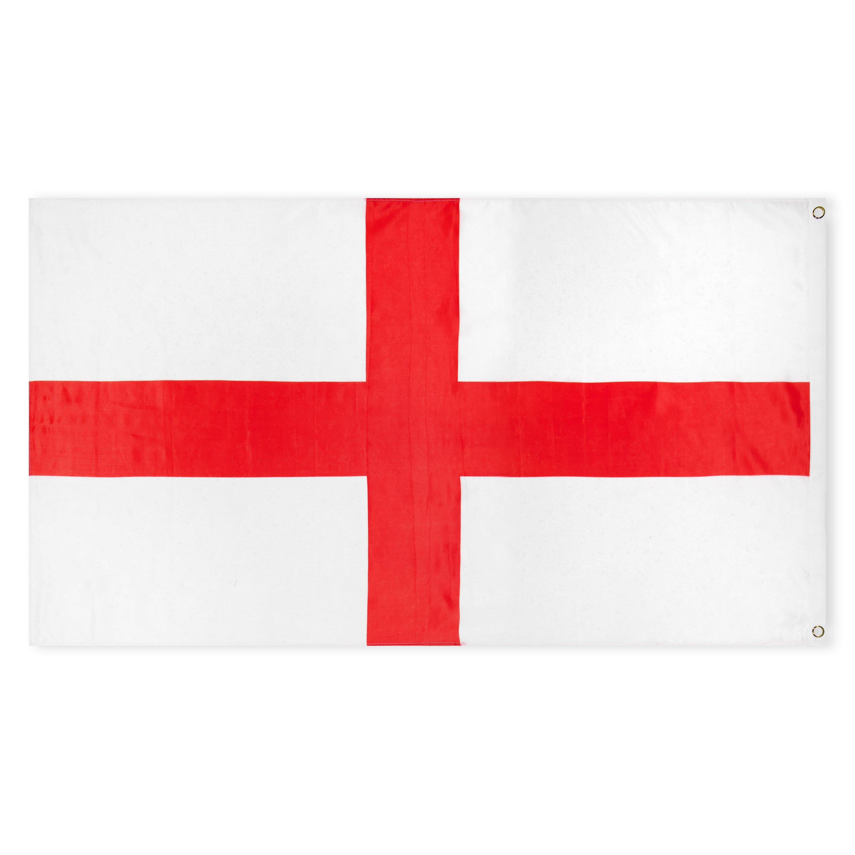 White - Team - Adults England Football Flag