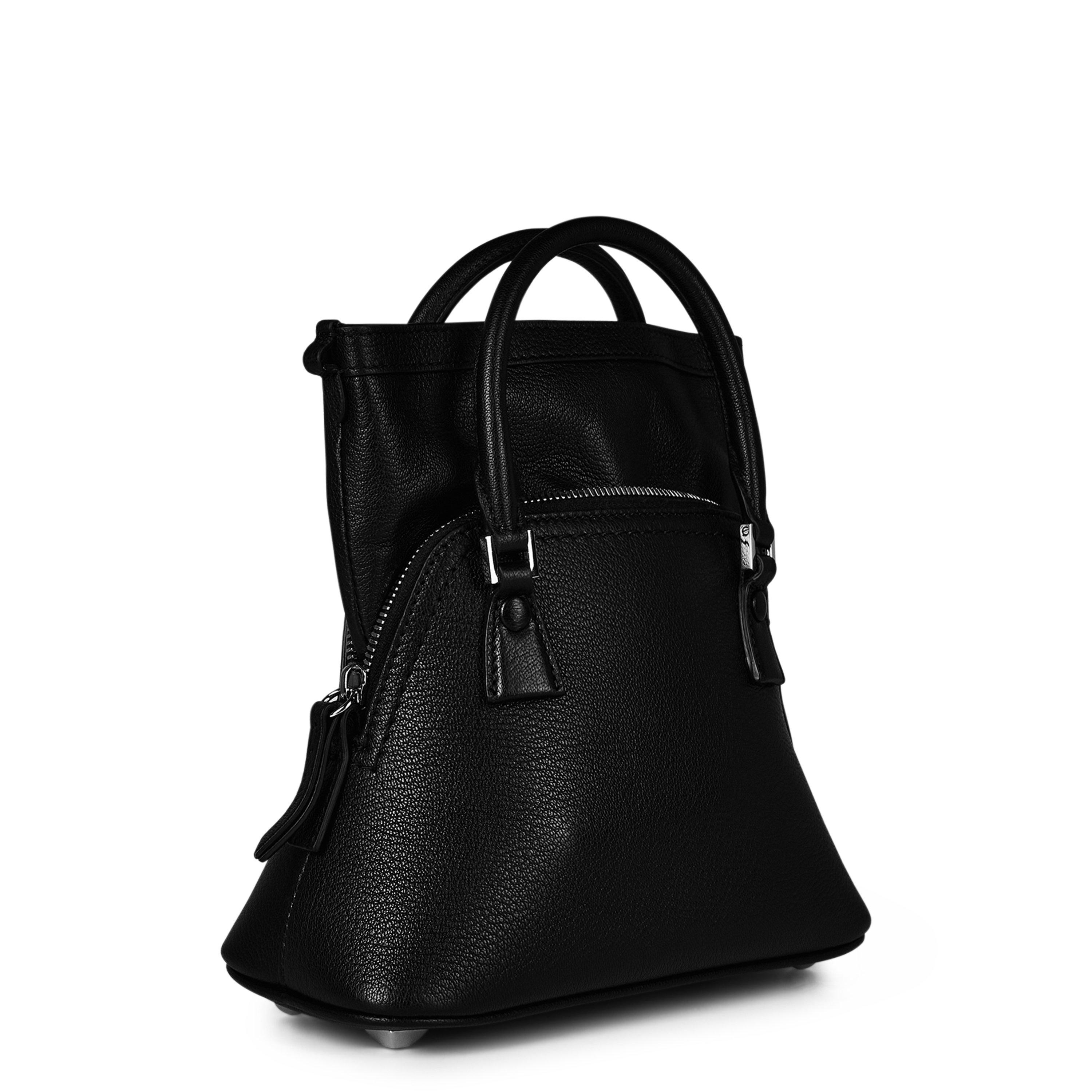 Black - Maison Margiela - 5ac Classique Micro Cross Body Bag. - 3