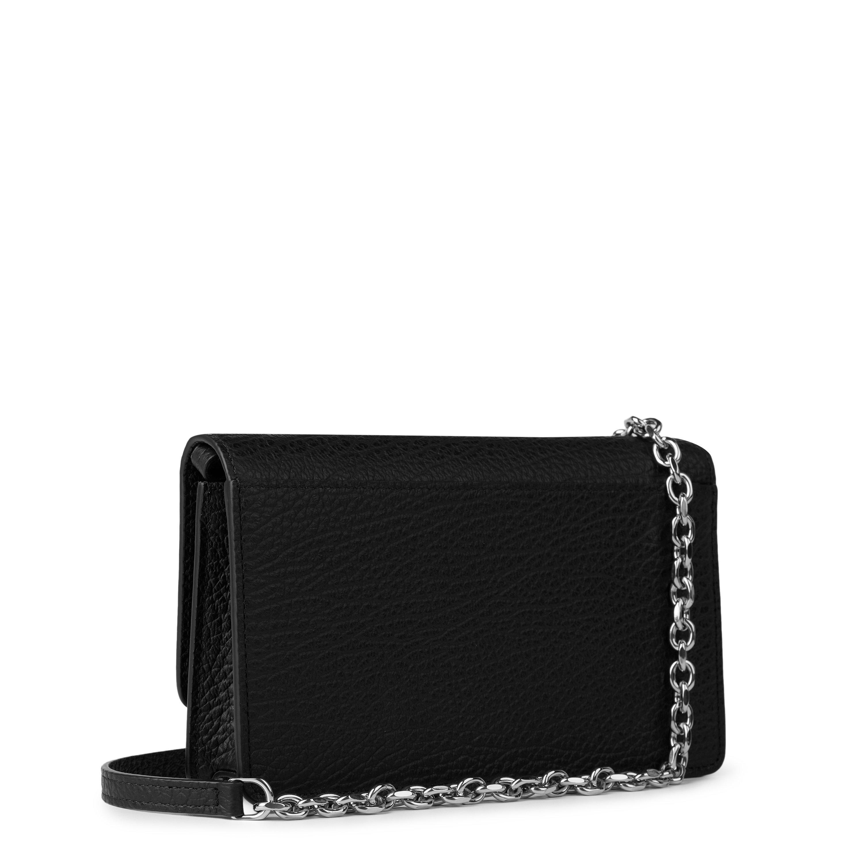 Black - Maison Margiela - Four-Stitch Leather Pouch - 2