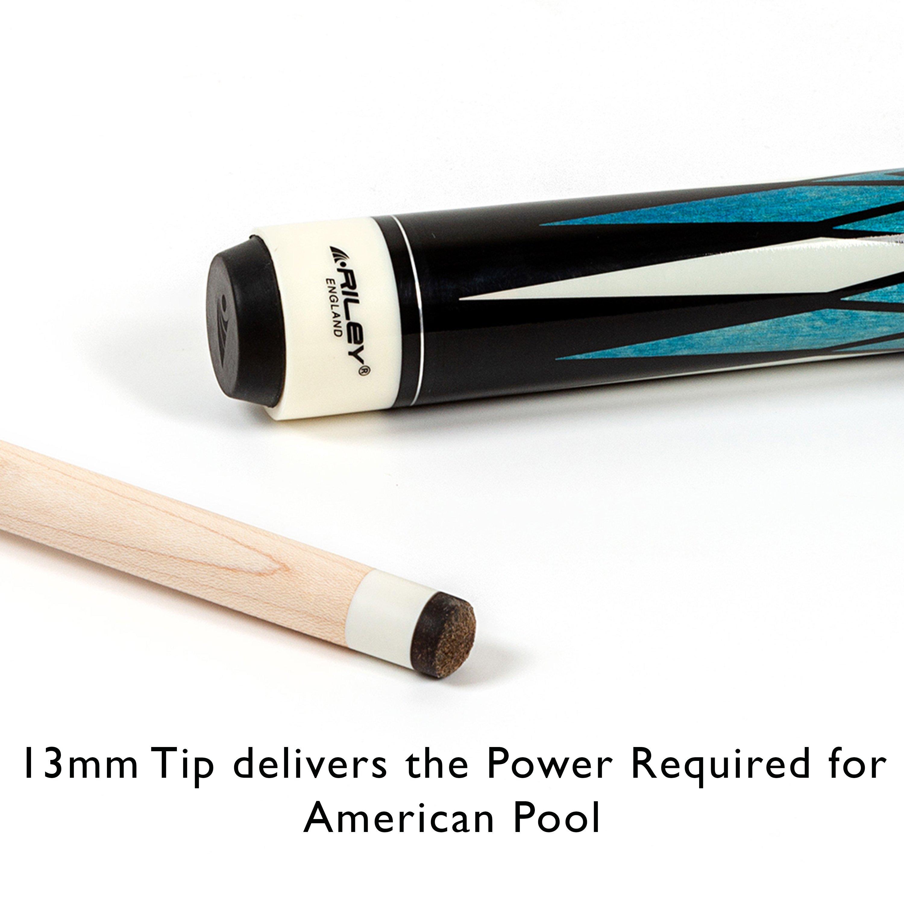 - - Riley - Premium Canadian Maple 58 Inch American Pool Cue - 7