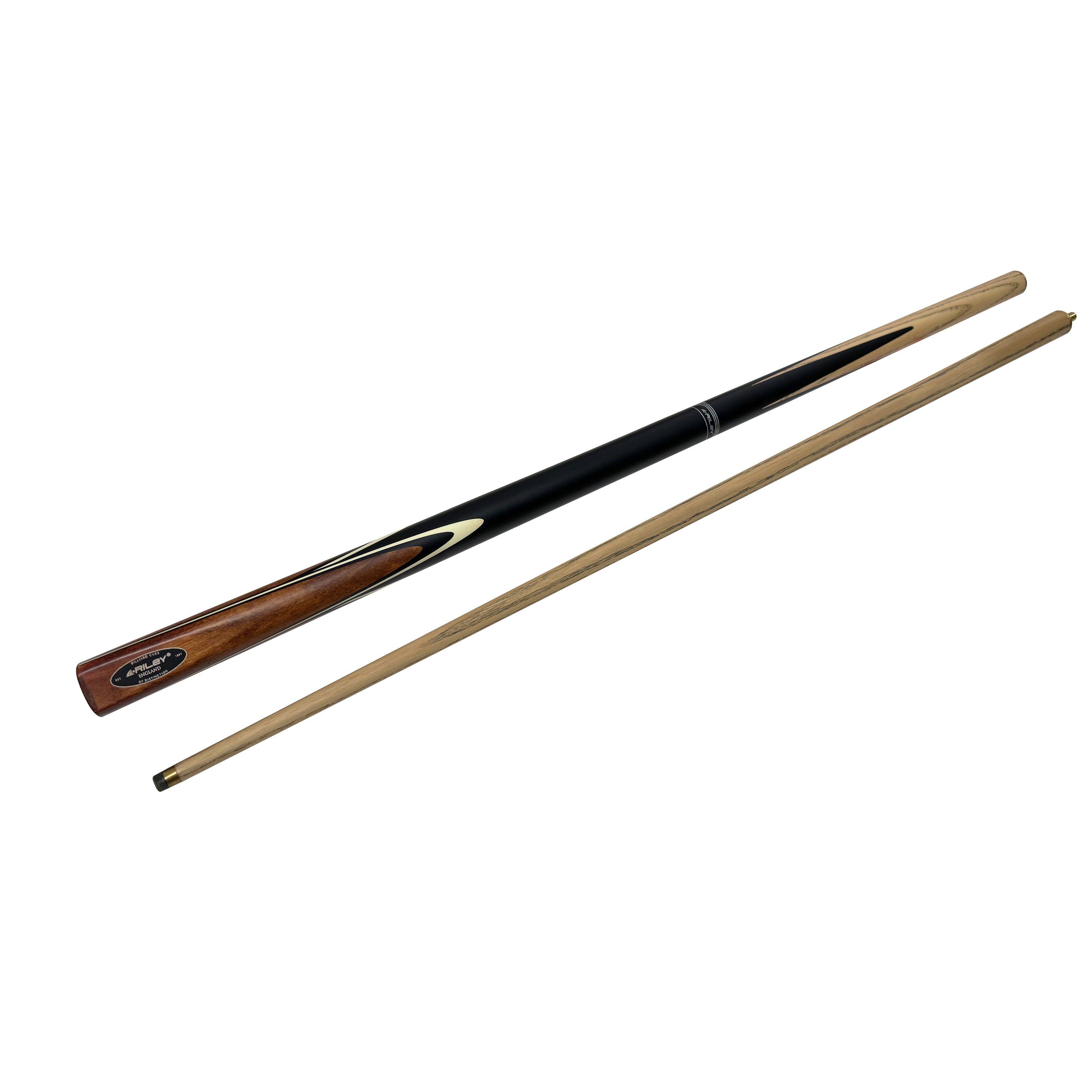 - - Riley - 2-Piece North American Ash 9.5mm Tip Snooker Cue - 1