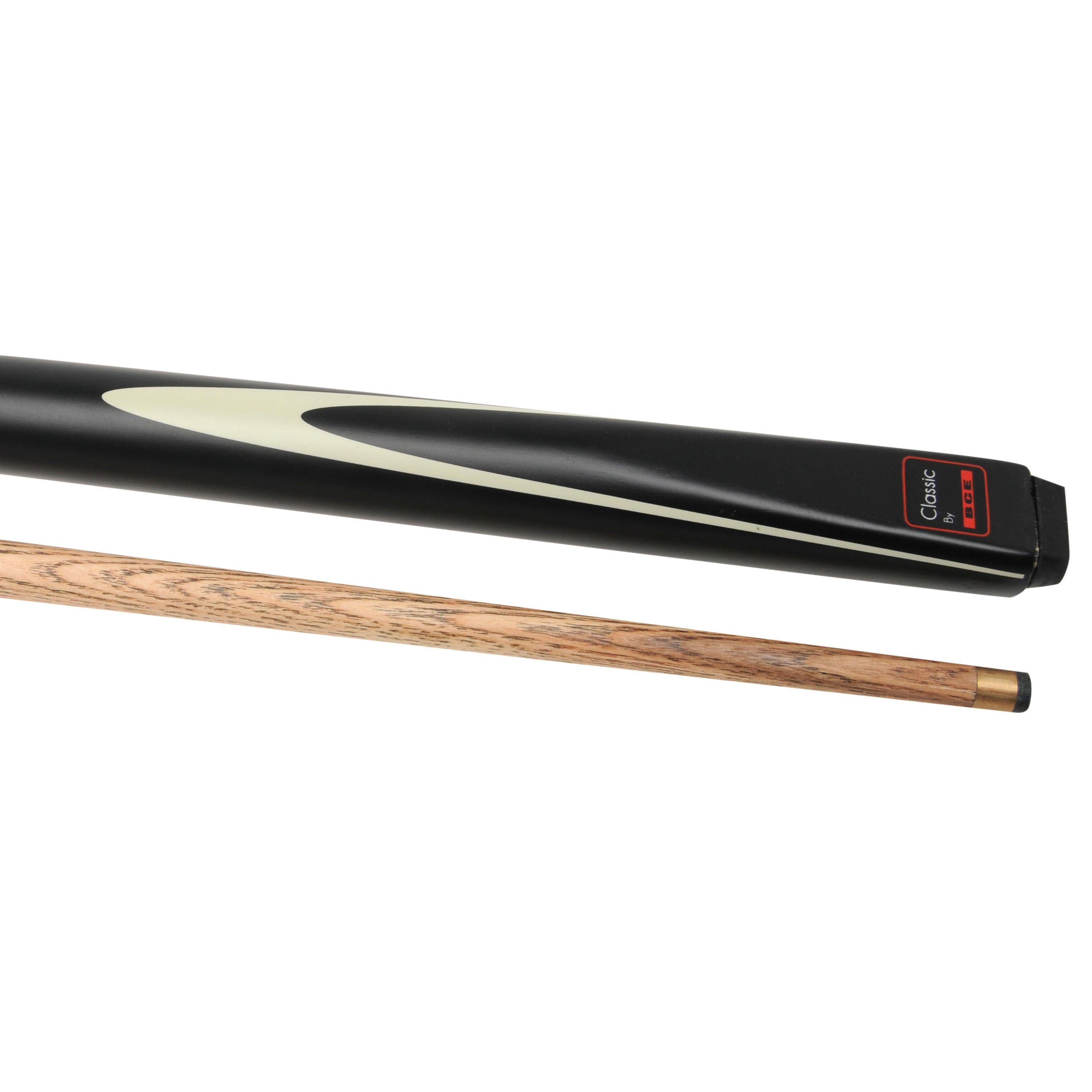 - - BCE - Classic 2 Piece Ash Snooker Cue Adults - 2