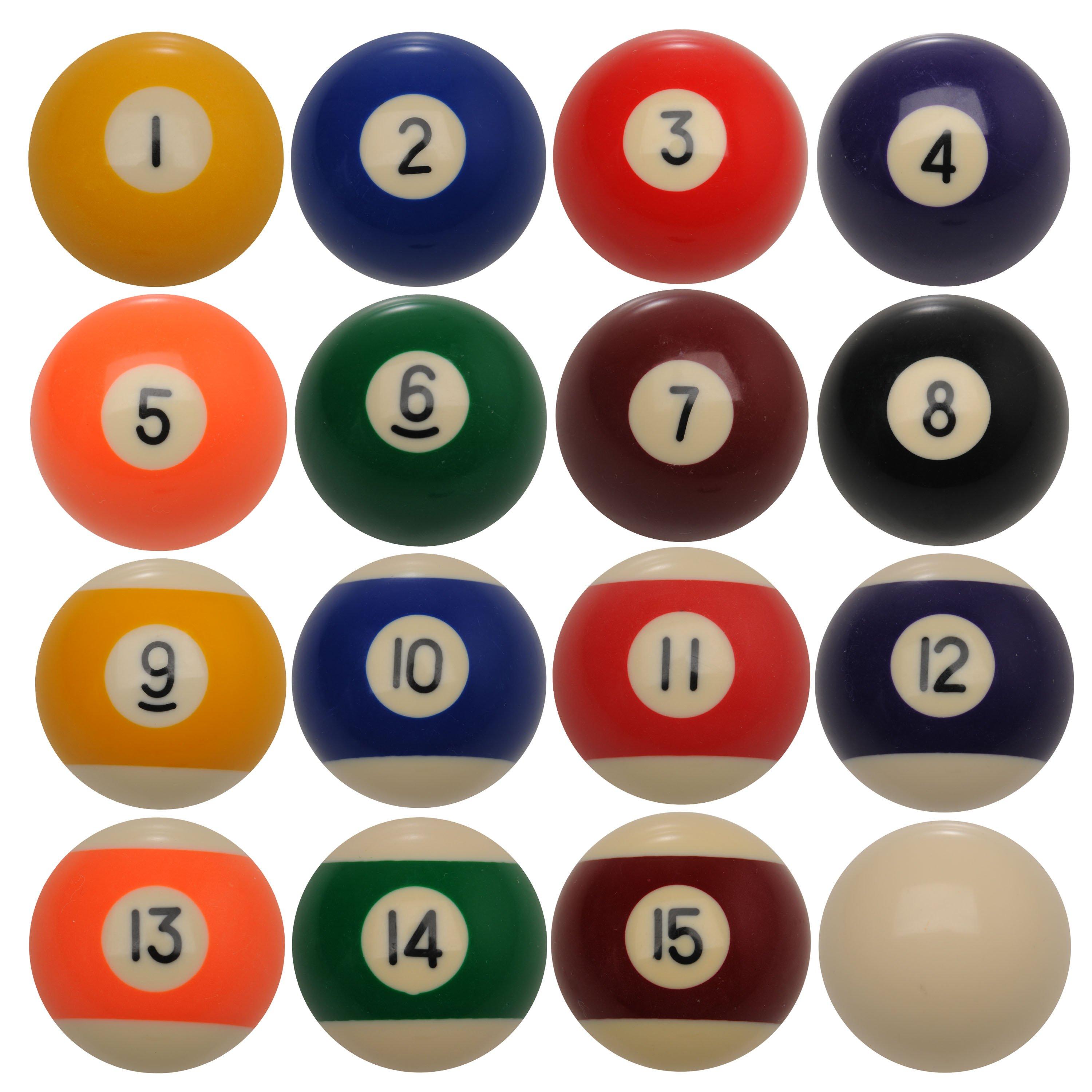 - - Riley - American Pool Balls Set Adults - 1